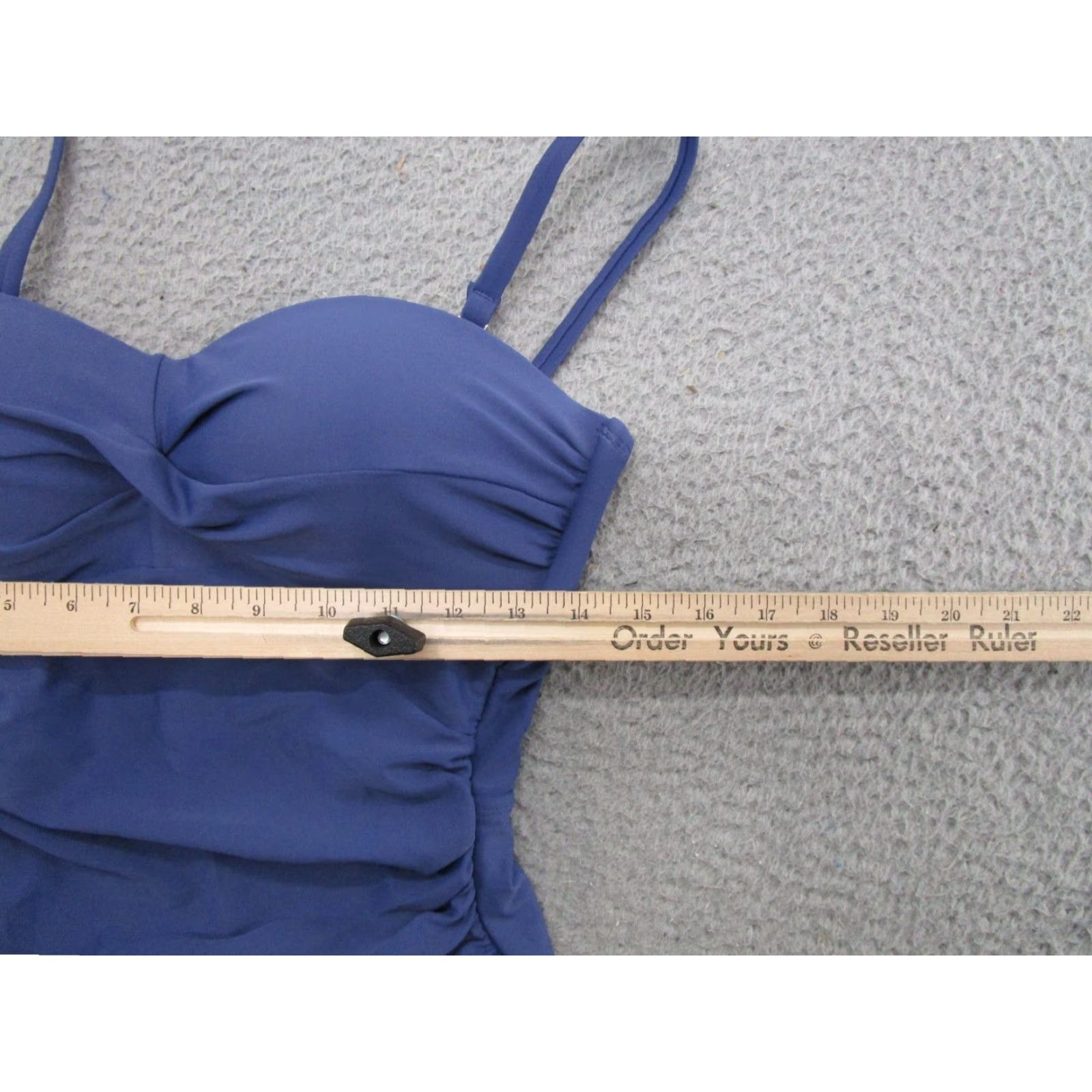 Vintage Cupshe Women's One Piece Swimsuit Blue Size M Beach NEW Size ONE SIZE - 5 Thumbnail