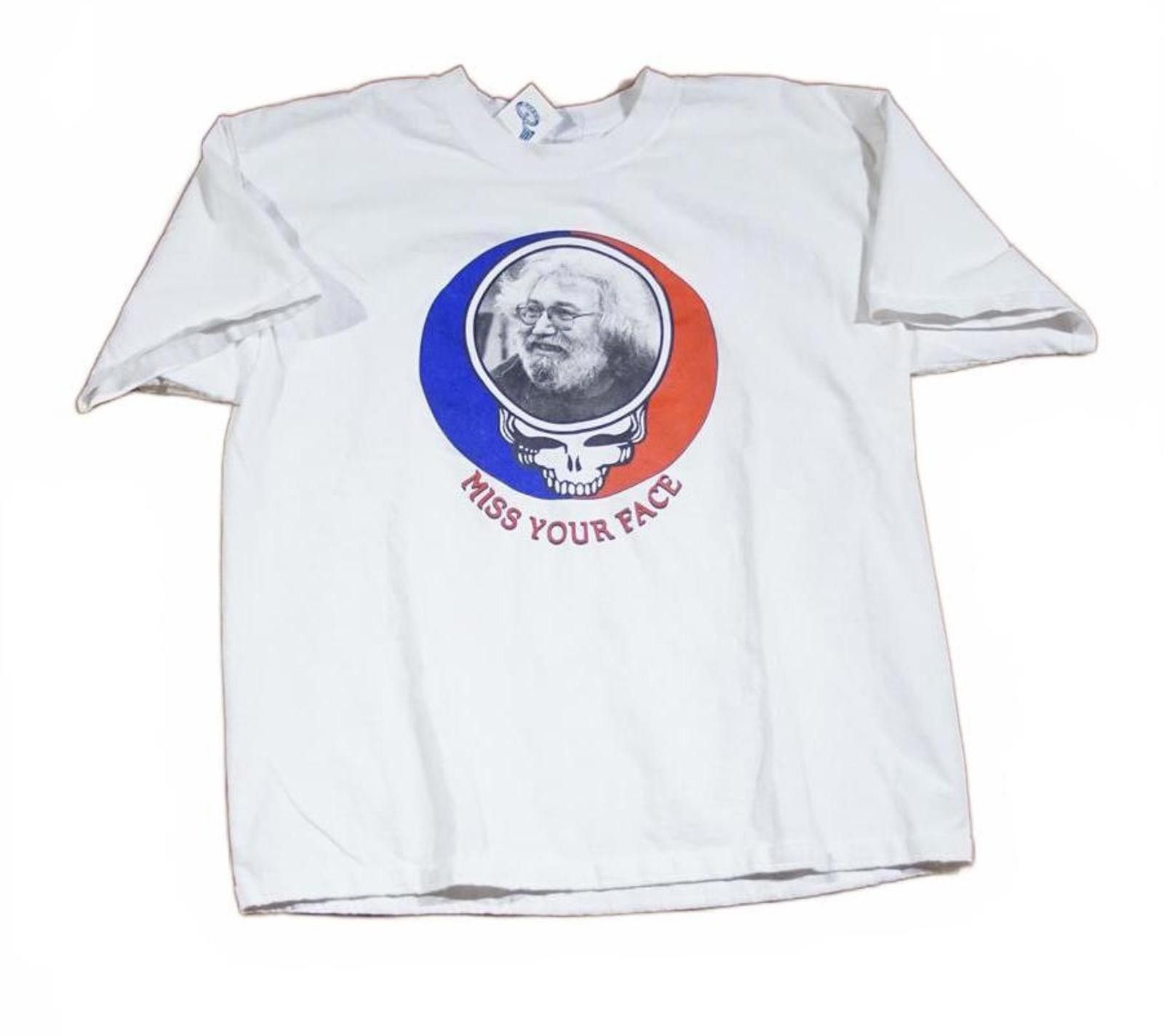 Grateful Dead Grateful Dead Jerry Garcia Death T-shirt | Sz XL | Vtg 90s Size US L / EU 52-54 / 3 - 1 Thumbnail