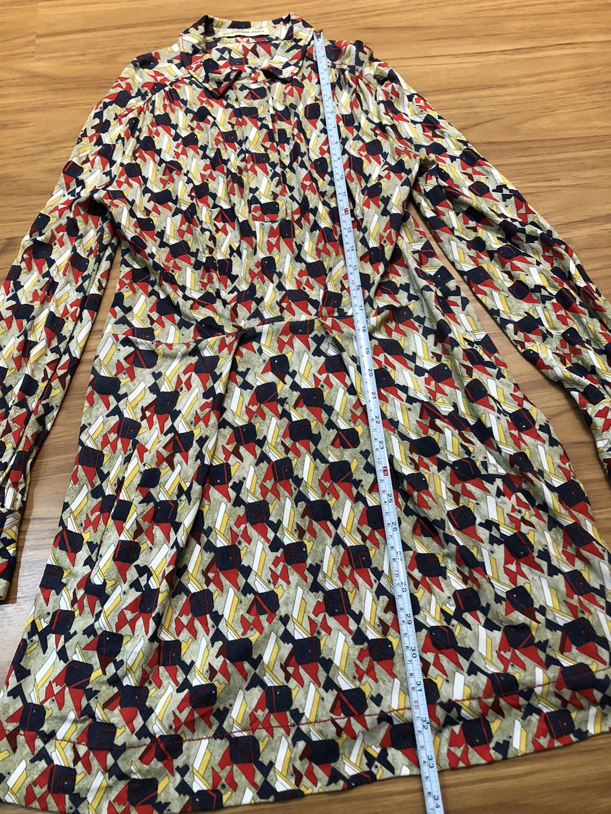 Balenciaga SS2011 Balenciaga Paris Exotic 100% Rayon Maxi Dress Size XS / US 0-2 / IT 36-38 - 12 Thumbnail