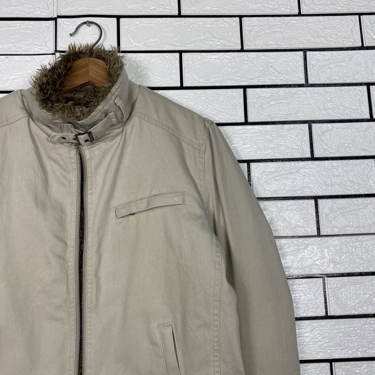Japanese Brand 📌Vintage Deck Jacket Inapt Blanket Shearling Issey Miyake Size US M / EU 48-50 / 2 - 7 Thumbnail