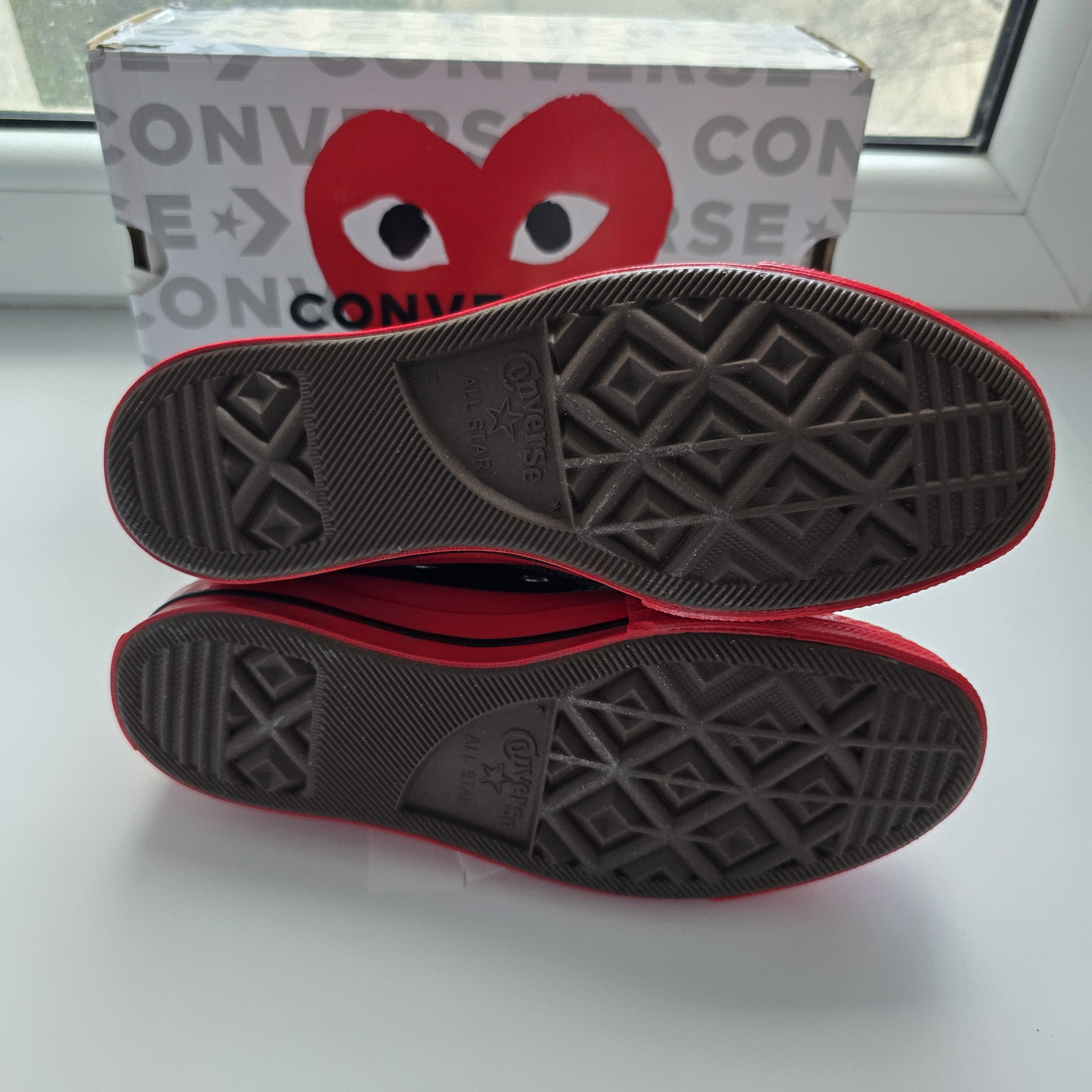 Comme des Garcons PLAY × Converse Converse Chuck 70 x Comme des Garçons PLAY Size US 7.5 / IT 37.5 - 7 Thumbnail