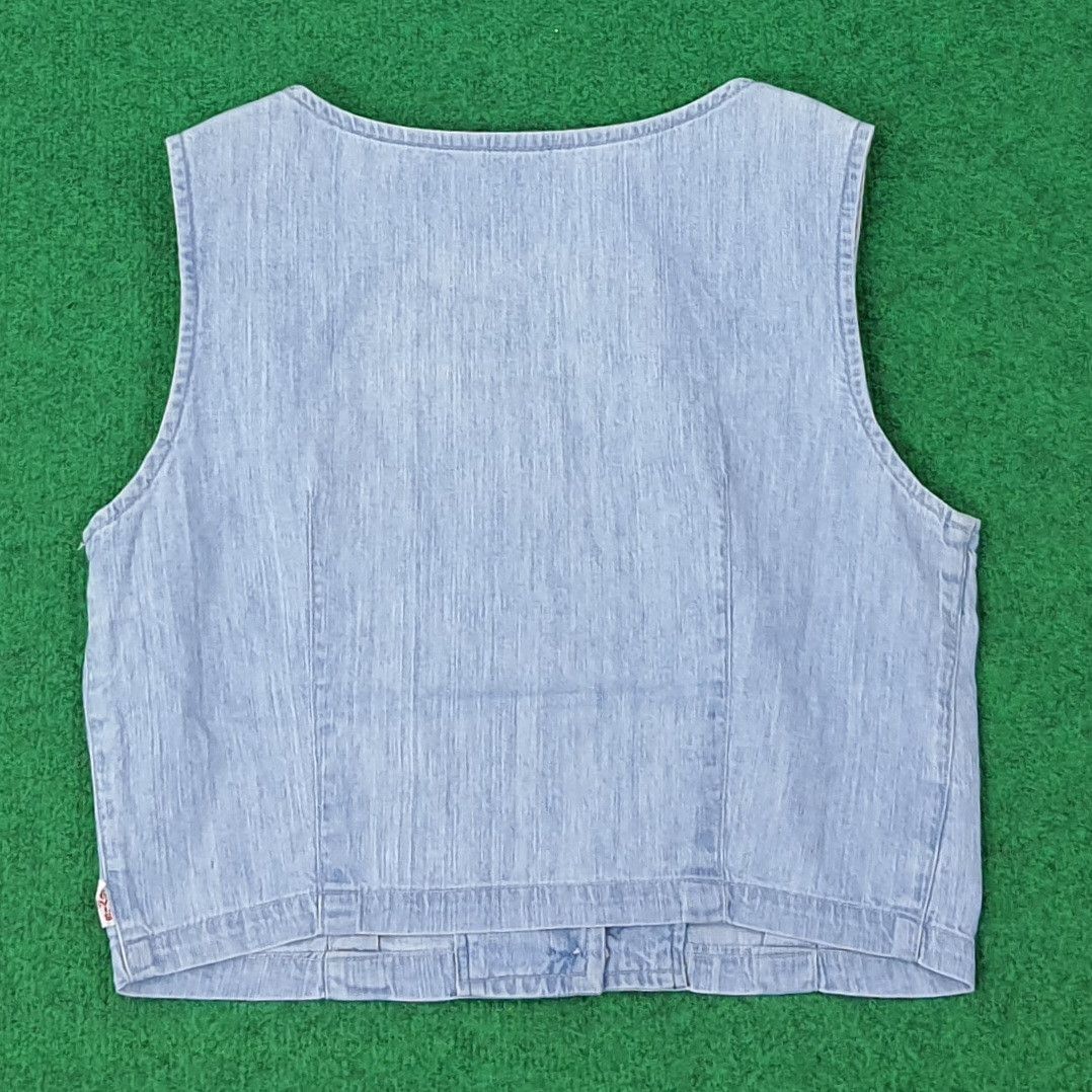 Levi's Vintage Levi's for Ladies Denim Style Vests C267N36 Size XS / US 0-2 / IT 36-38 - 3 Thumbnail