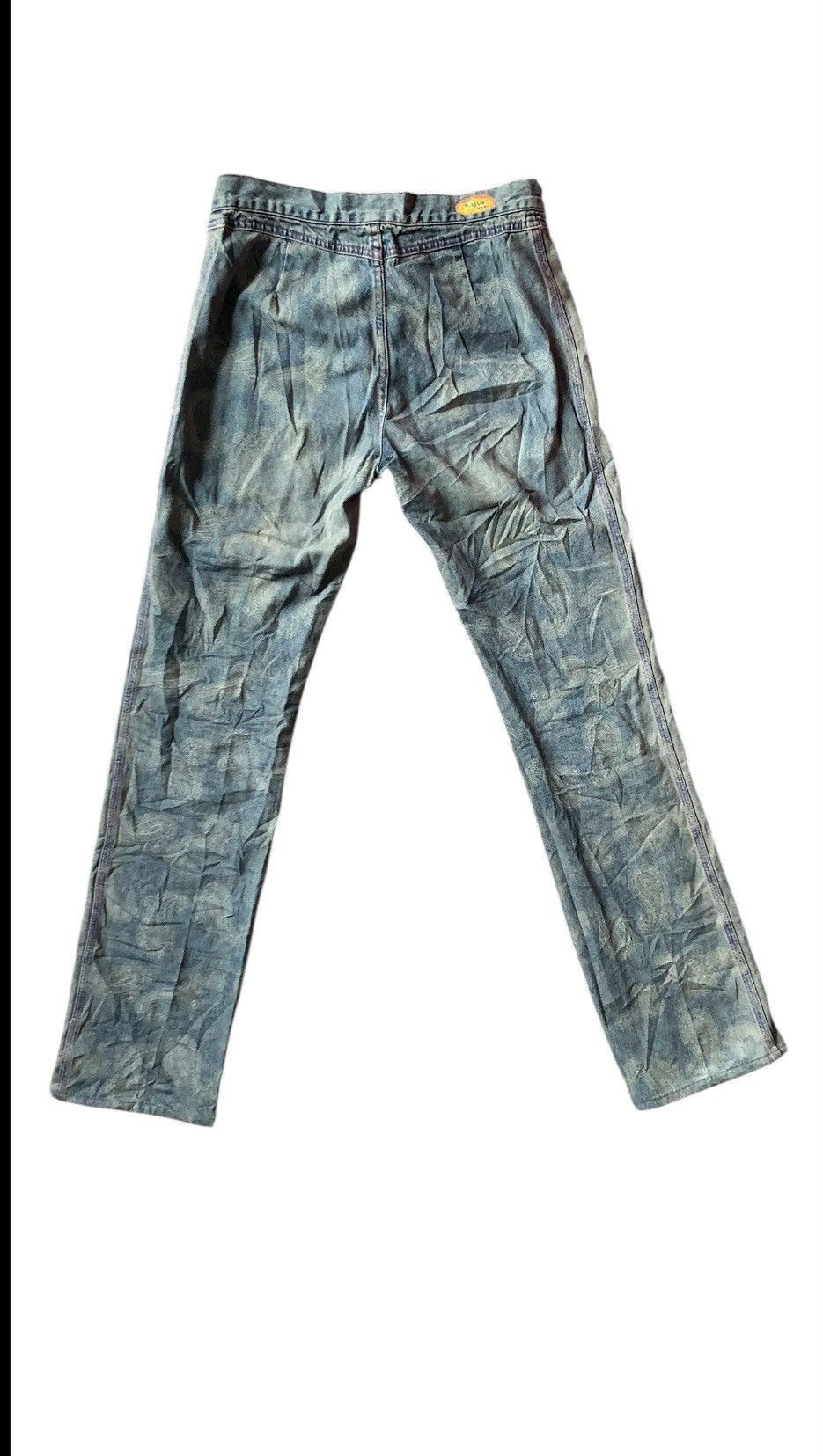 Japanese Brand VINTAGE Japan Nuve Bushpant flare denim Size 26" / US 2 / IT 38 - 8 Thumbnail