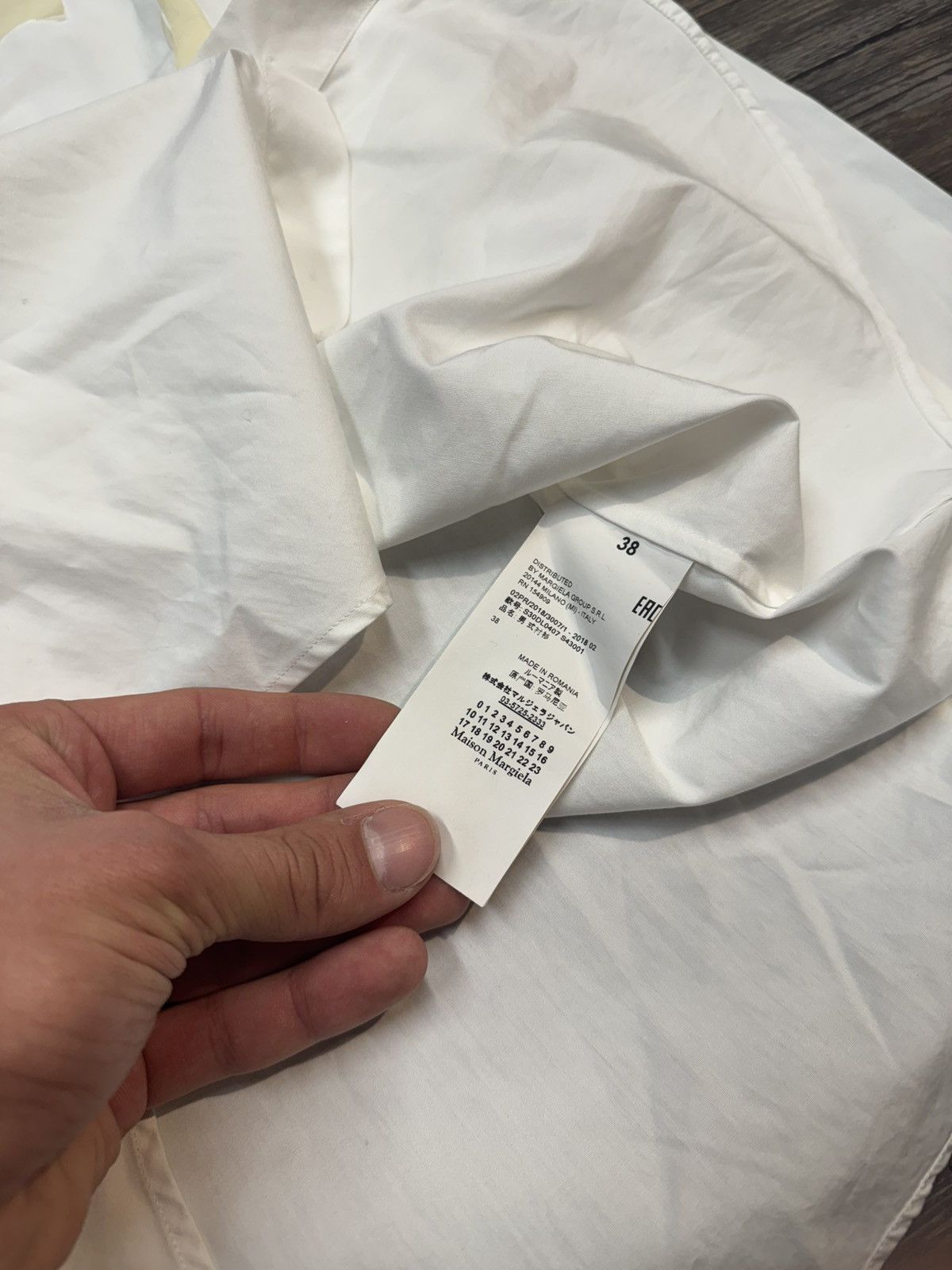 Maison Margiela Maison Margiela Plastic Dipped Pocket Button Up Size US M / EU 48-50 / 2 - 5 Thumbnail