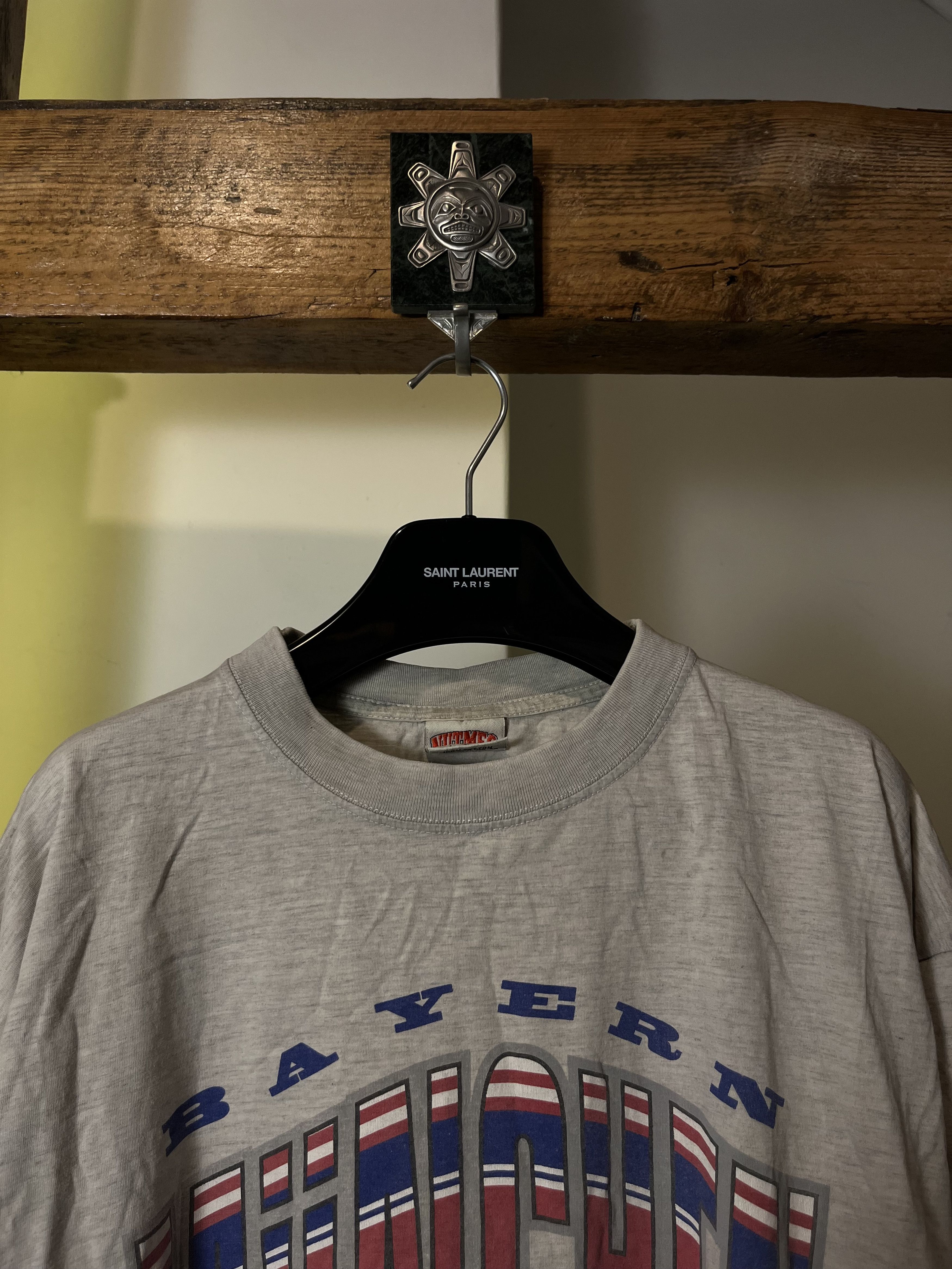 Nutmeg × Vintage Vintage 90s Nutmeg FC Bayern Munich Futbol Soccer Size US XL / EU 56 / 4 - 2 Thumbnail