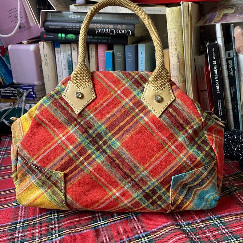 Vivienne Westwood vivienne westwood size os Grain patterned bowling bag Size ONE SIZE - 2 Thumbnail