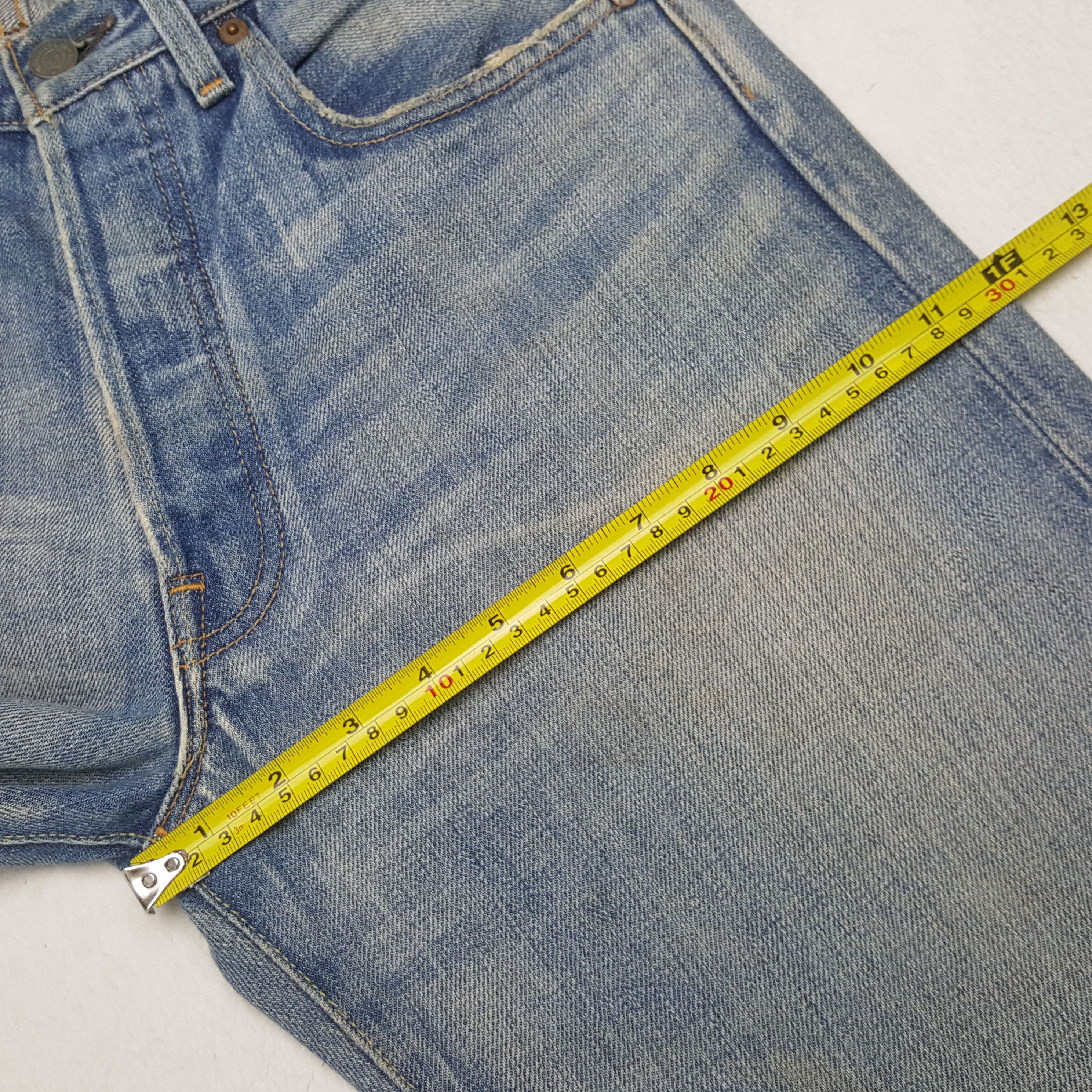 Levi's Vintage Levis 501 Redline Big E Distressed Jeans RR14 Size US 29 - 9 Thumbnail