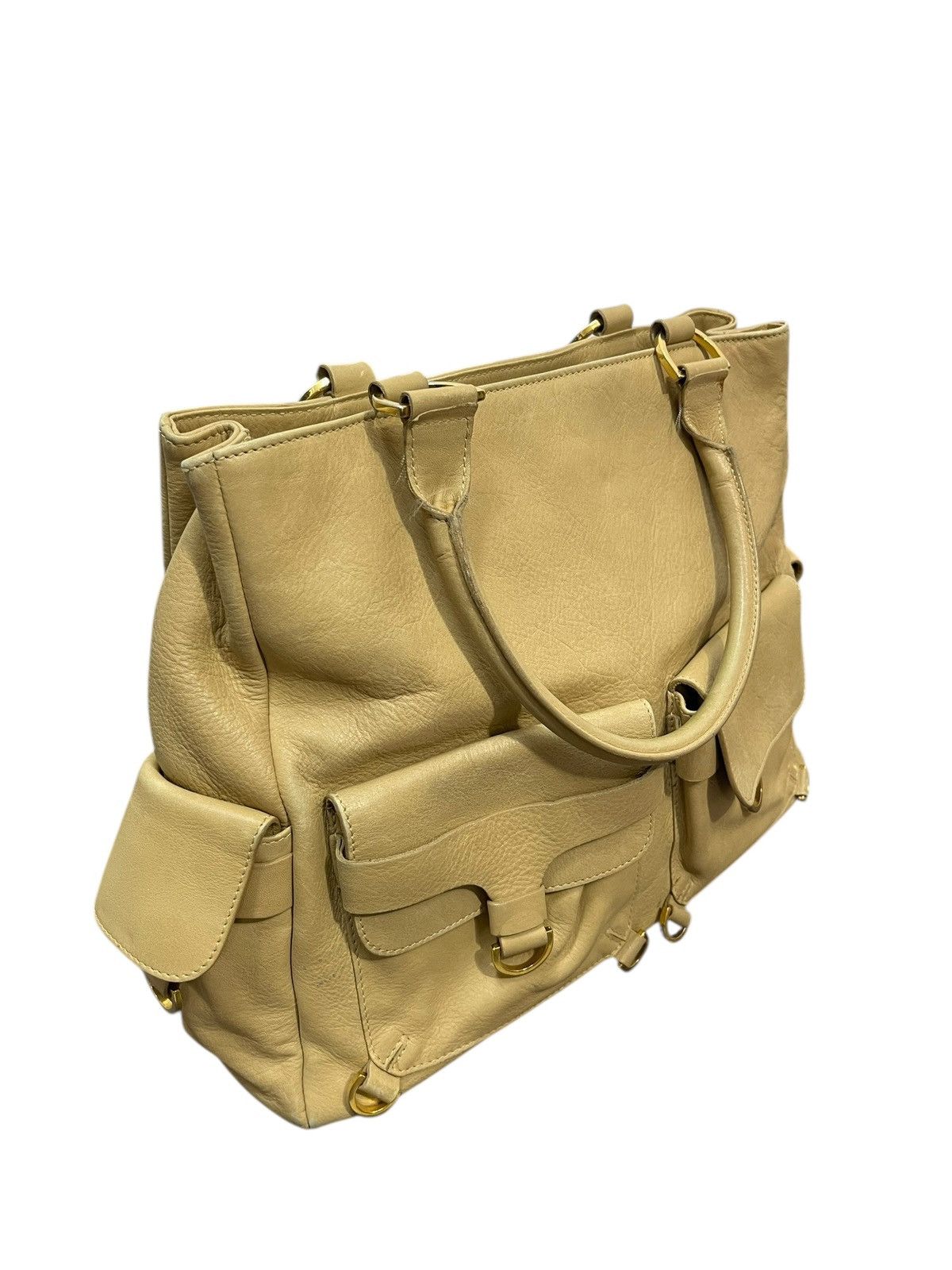 Bruno Magli Full Leather Bruno Magli Italy Tote Bag 1🟩0 Size ONE SIZE - 4 Thumbnail