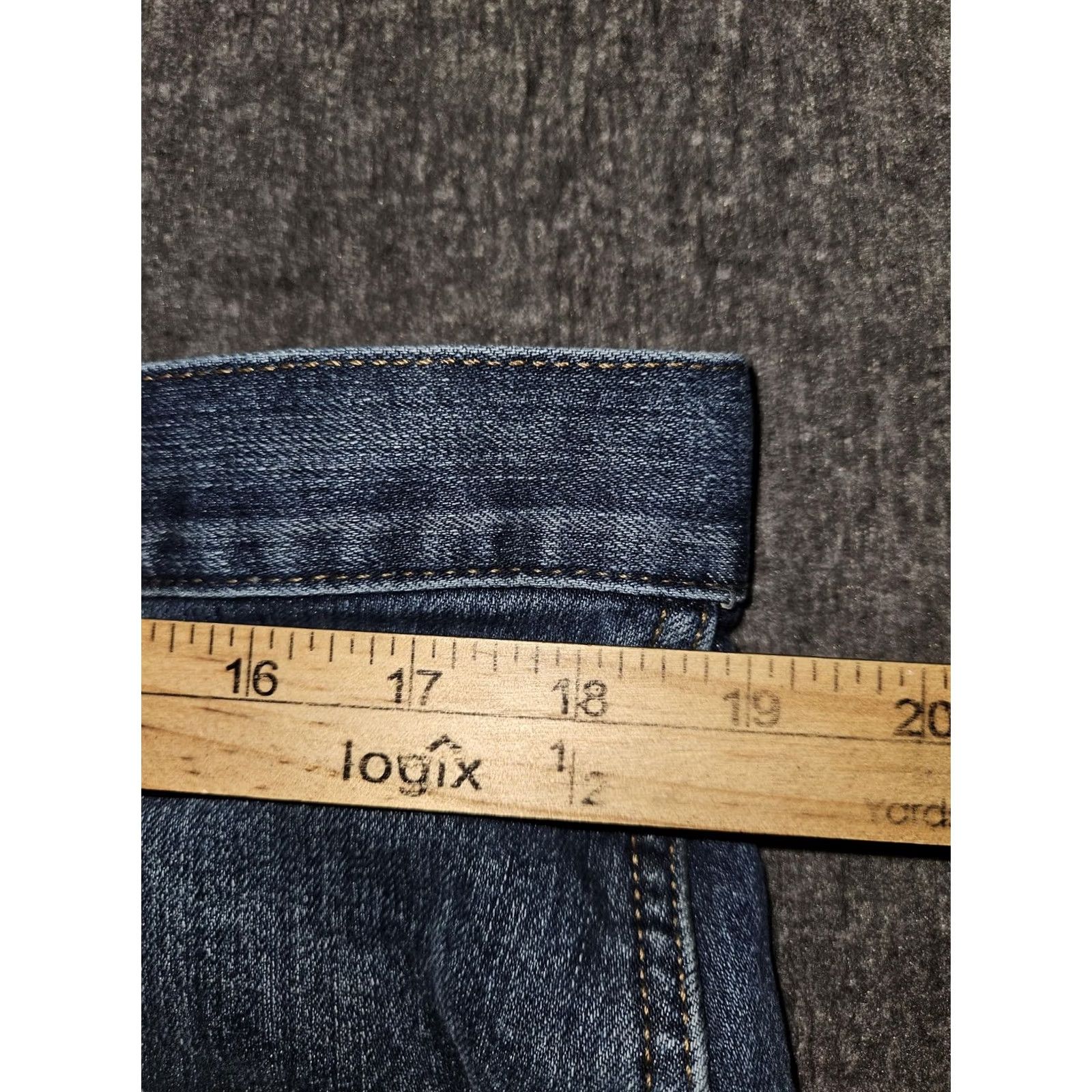 Ariat Ariat Rebar M4 Relaxed Boot Jeans Mens 38x34 Medium Blue Denim Stretch Bootcut 5-Pocket Logo Pocket Size US 38 / EU 54 - 4 Thumbnail