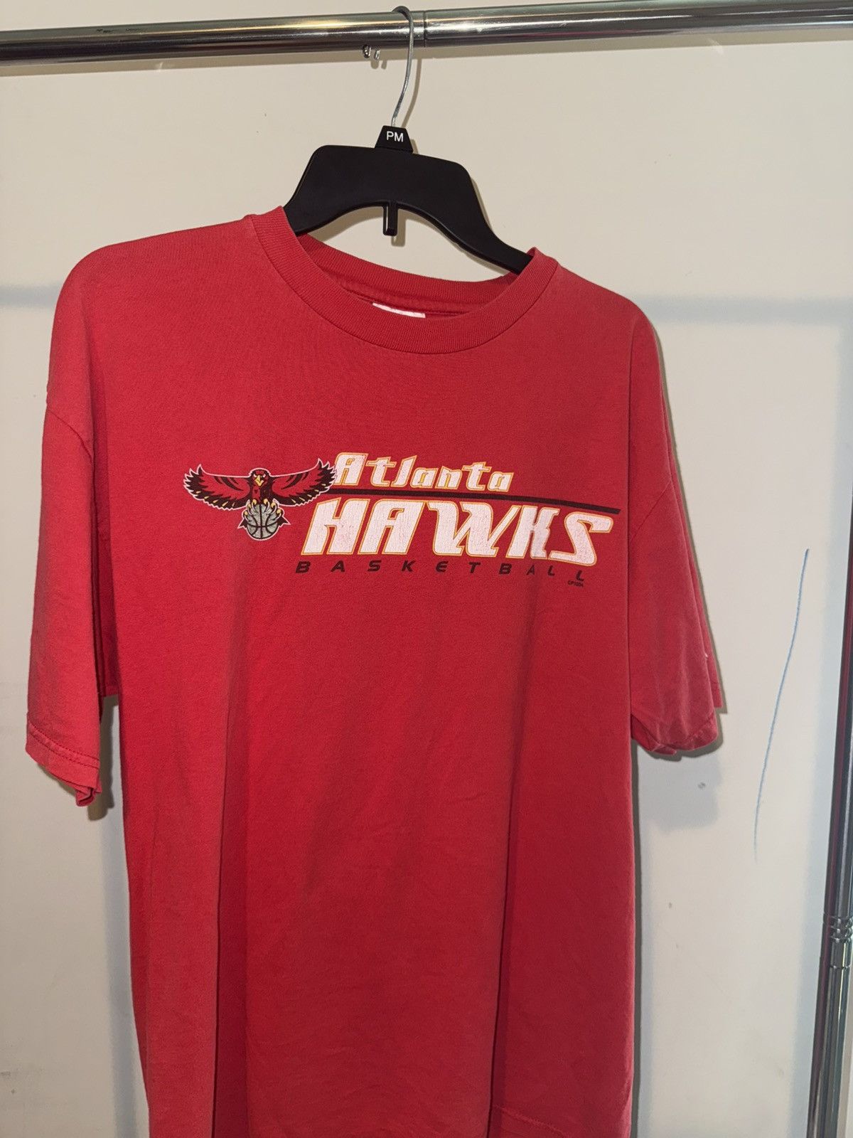 NBA Vintage Atlanta Hawks T-shirt Size US L / EU 52-54 / 3 - 1 Thumbnail
