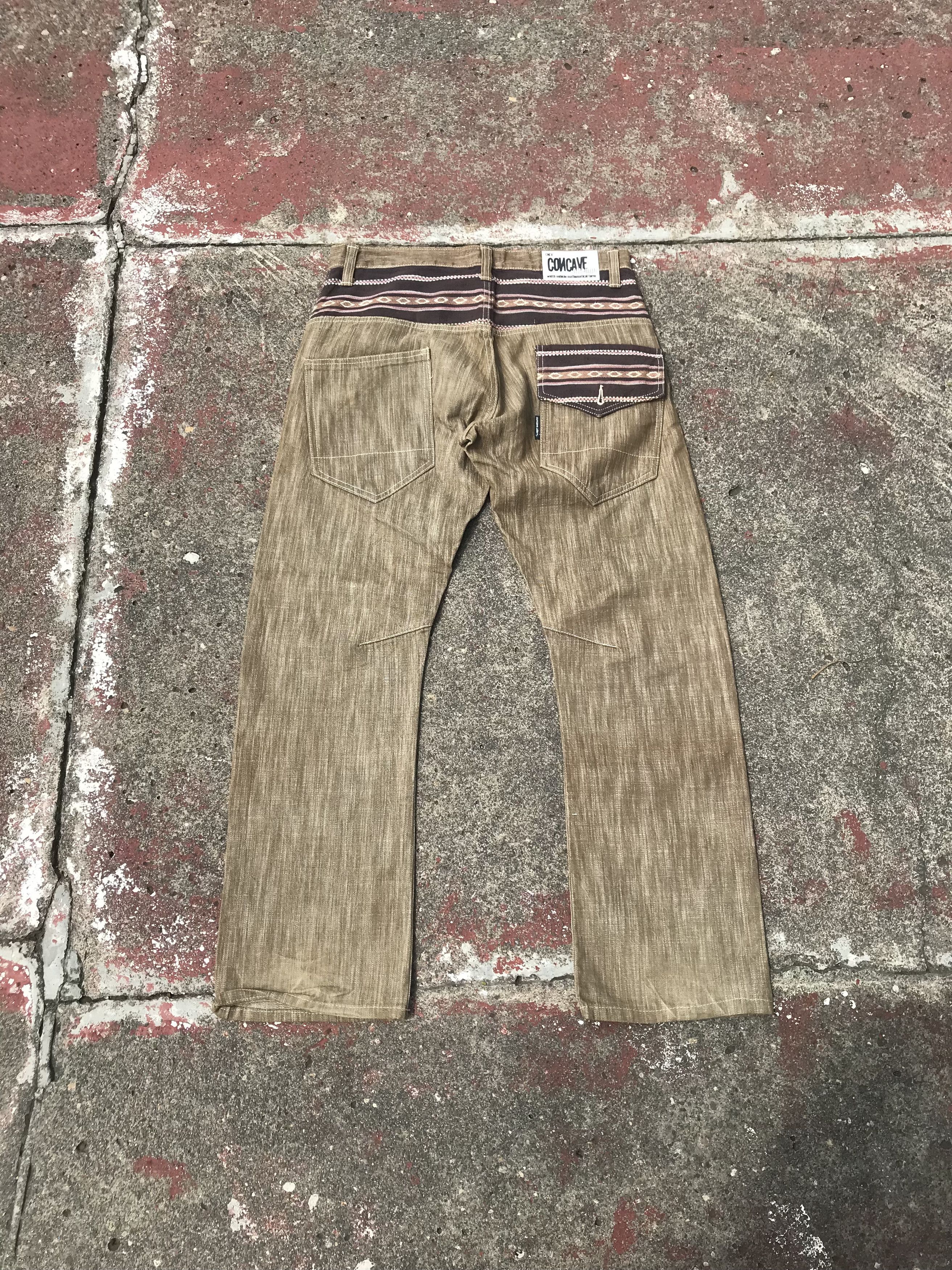 If Six Was Nine × Japanese Brand Rare‼️Concave attempt pants Size US 32 / EU 48 - 1 Thumbnail