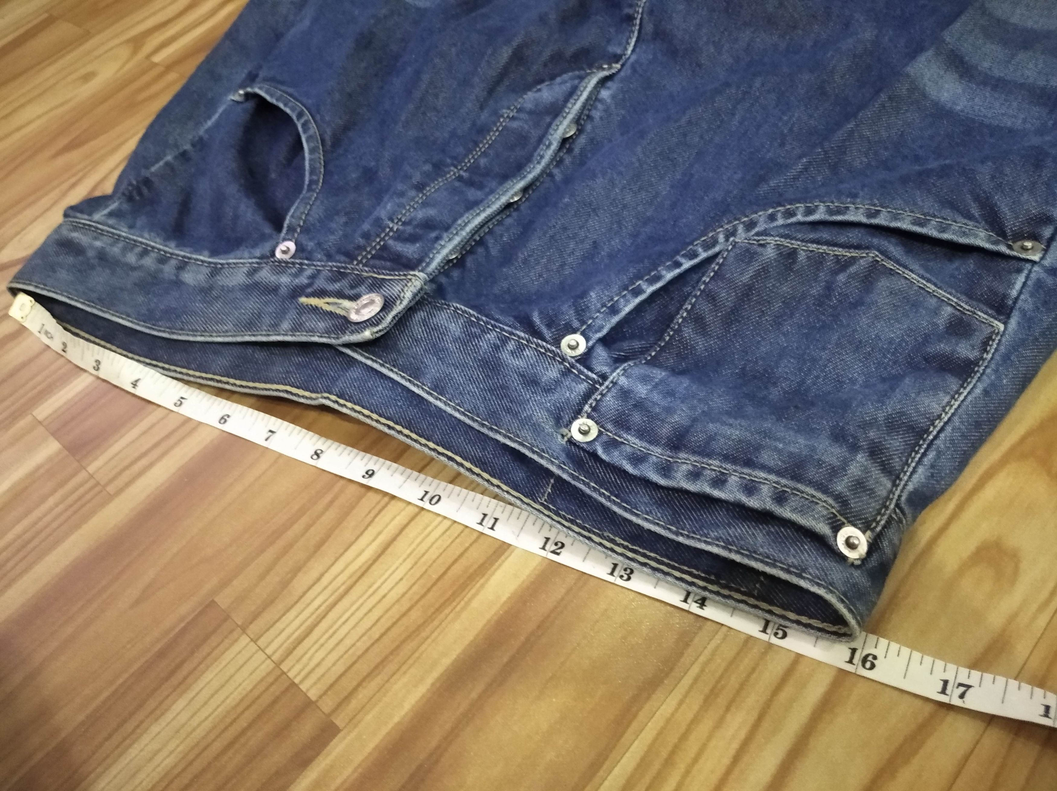 If Six Was Nine × Levi's × Levi's Vintage Clothing Vintage Levi’s Engineered Twist Leg Studded Denim Jeans Size US 32 / EU 48 - 9 Thumbnail