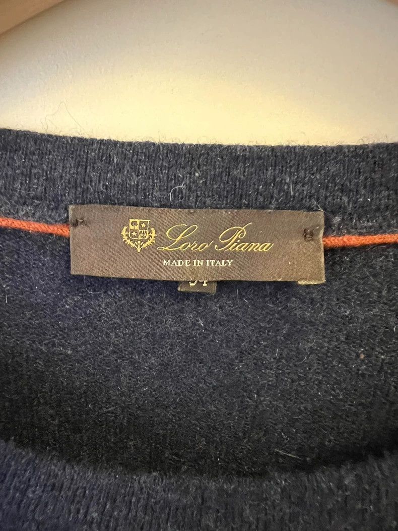 Loro Piana LORO PIANA Cashmere sweater Size US XL / EU 56 / 4 - 2 Thumbnail