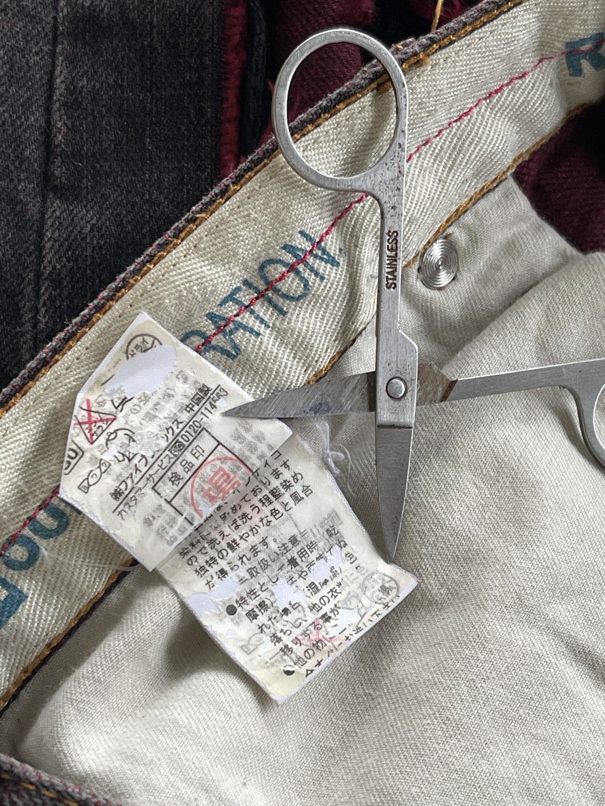 PPFM PPFM "Rock N Roll" Crazy Ripped Distressed Denim Size US 32 / EU 48 - 11 Thumbnail