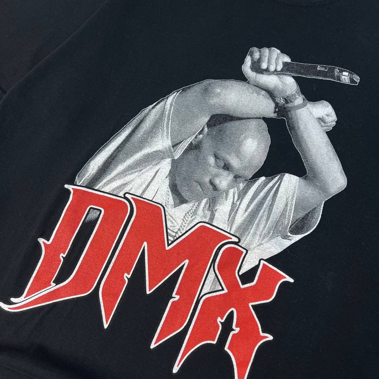Rap Tees DMX Vintage Y2K Big Logo Rap T-Shirt Streetwear Style 1TS92 Size US L / EU 52-54 / 3 - 3 Thumbnail
