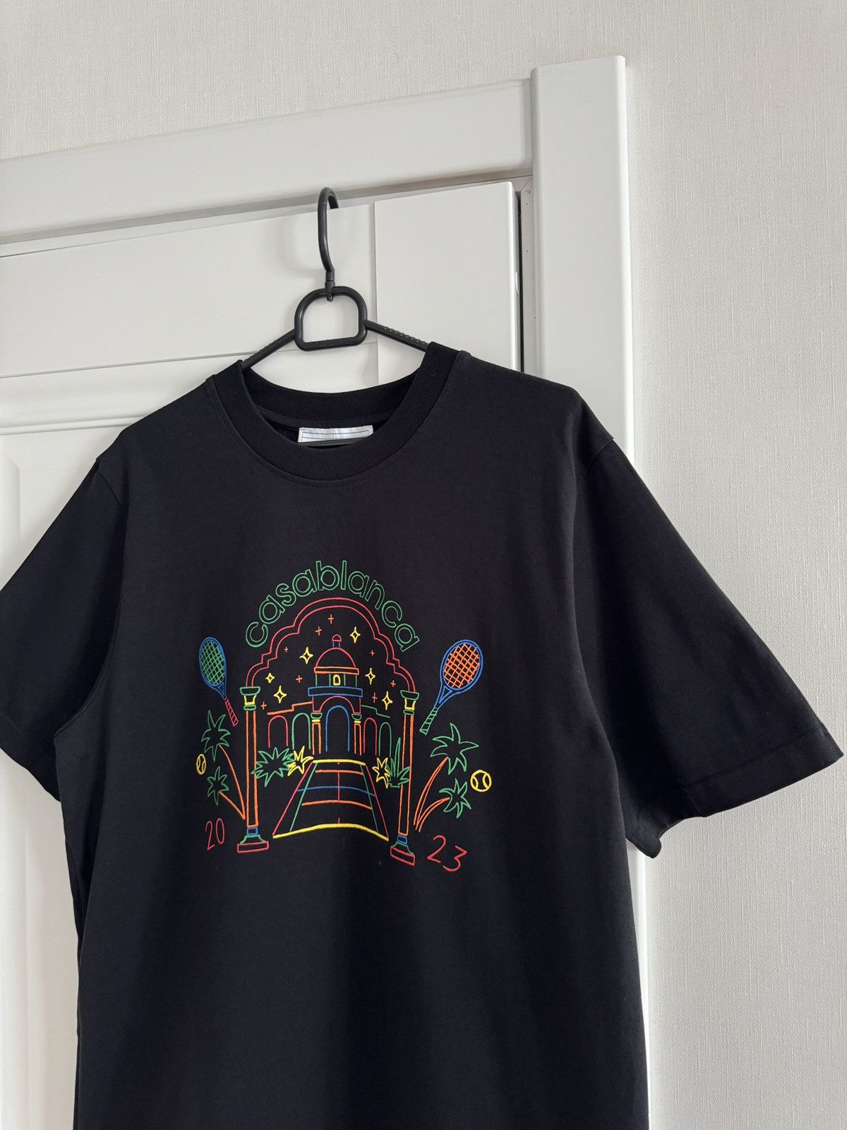 Casablanca Casablanca Rainbow Crayon Temple Screen Printed Tee Size US L / EU 52-54 / 3 - 2 Thumbnail