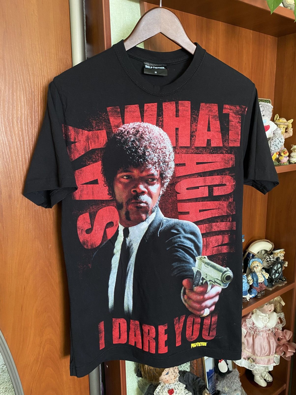 Other Y2K Pulp Fiction Say What Again Ezekiel 25:17 Miramax tee Size US M / EU 48-50 / 2 - 3 Thumbnail