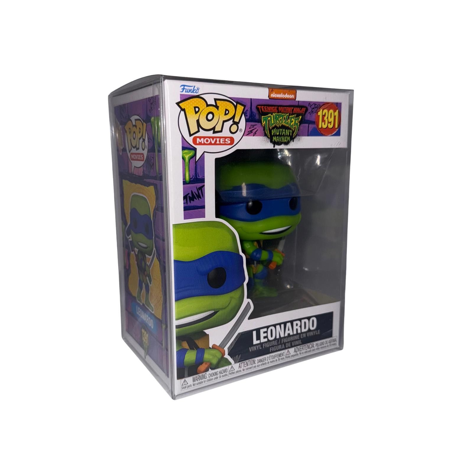 Other NIB Funko Pop! Movies TMNT Mutant Mayhem Leonardo #1391 Size ONE SIZE - 1 Thumbnail