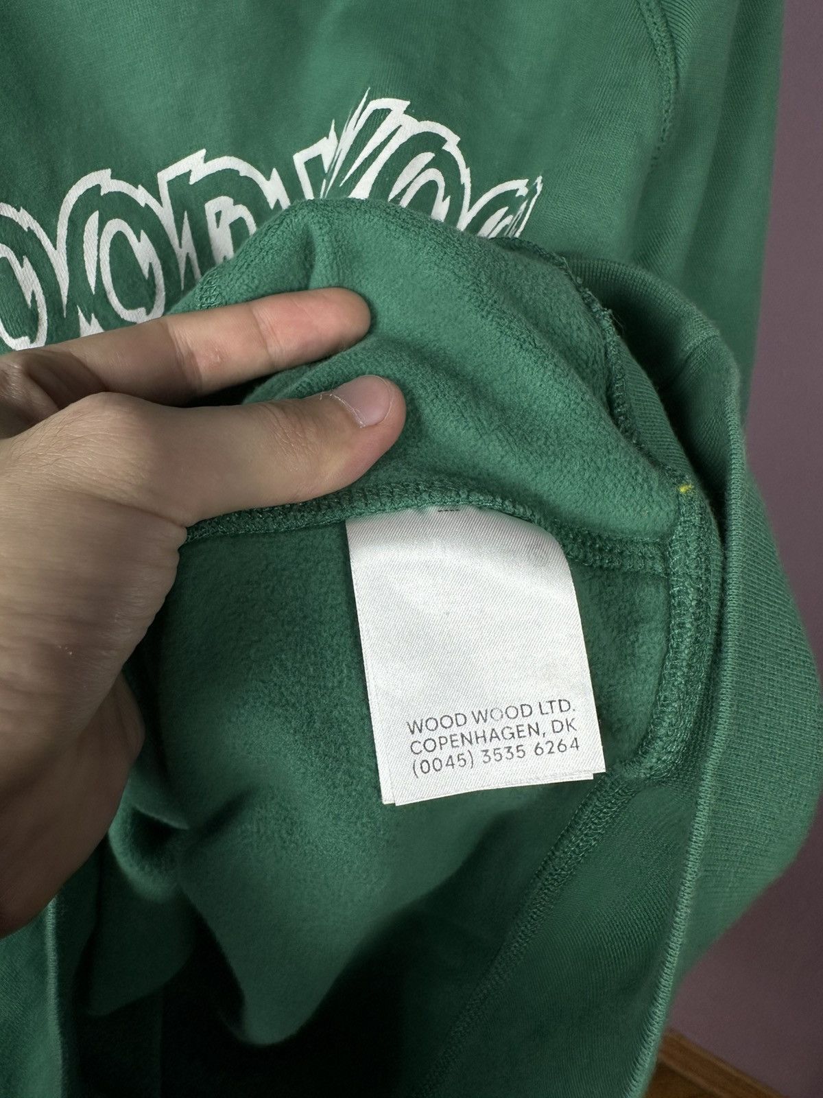Wood Wood Wood Wood Hester Organic Cotton Sweatshirt Crewneck Logo Size US M / EU 48-50 / 2 - 9 Thumbnail