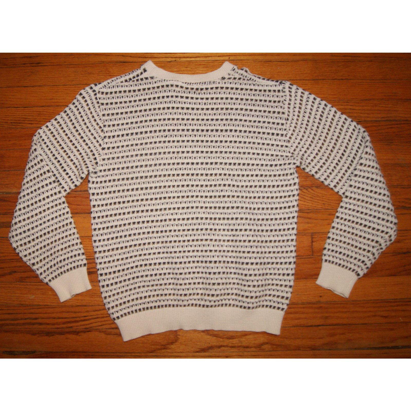 Bill Blass VTG Y2K Bill Blass Textured Stripe Pullover Sweater Mens M Size US M / EU 48-50 / 2 - 3 Thumbnail