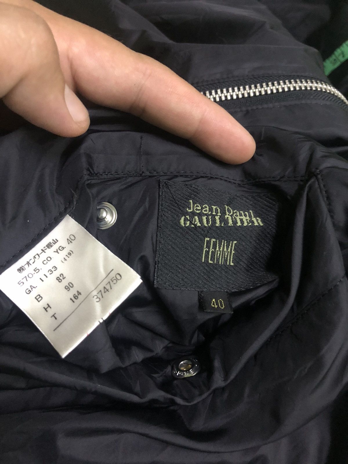 Jean Paul Gaultier S/S 00's Punk Cancan Jean Paul Gaultier Oversized Black Size ONE SIZE - 18 Thumbnail