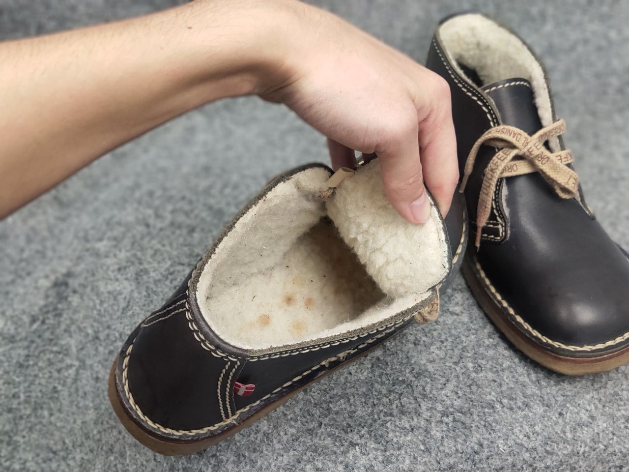 Duckfeet Duckfeet Sjælland Wool Lined Leather Desert Chukka Boots Size US 10 / IT 40 - 21 Thumbnail