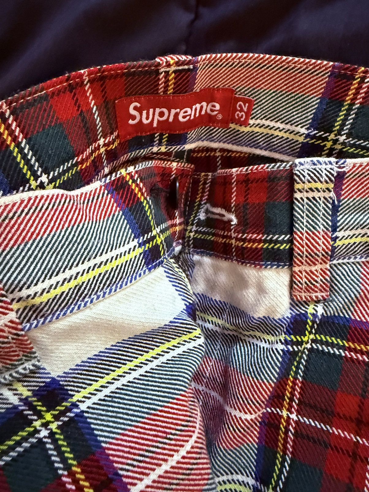 Supreme Supreme Cargo Flight Pants Size 32 Tartan Plaid SS14 Size US 32 / EU 48 - 6 Thumbnail