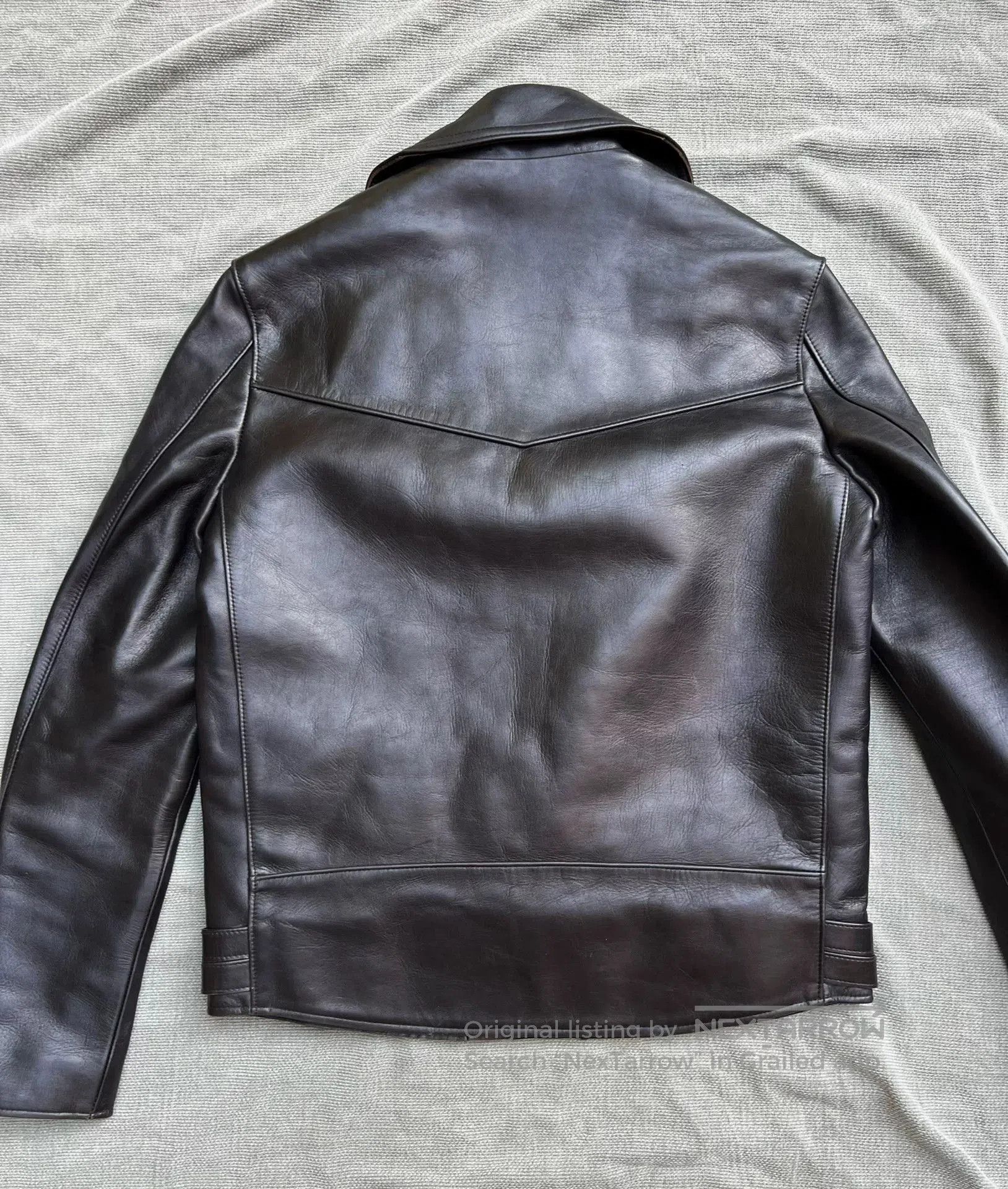 Fine Creek Fine Creek Leather Black Motorcycle Jacket. Size US M / EU 48-50 / 2 - 8 Thumbnail