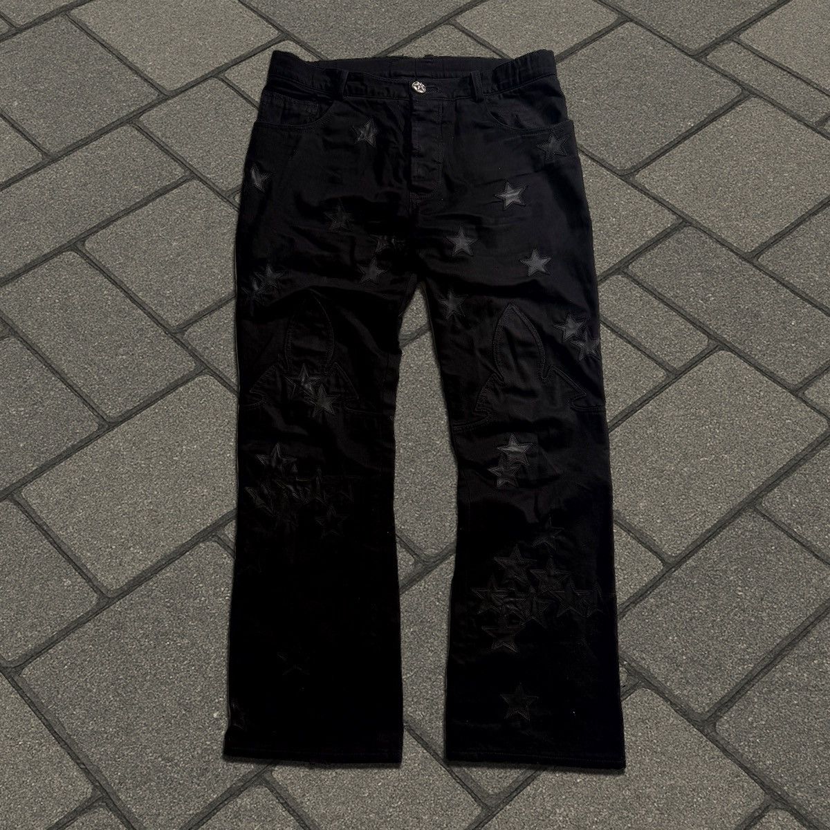 Chrome Hearts Chrome Hearts VIP 71 Patch Fleur Denim Size US 32 / EU 48 - 1 Thumbnail