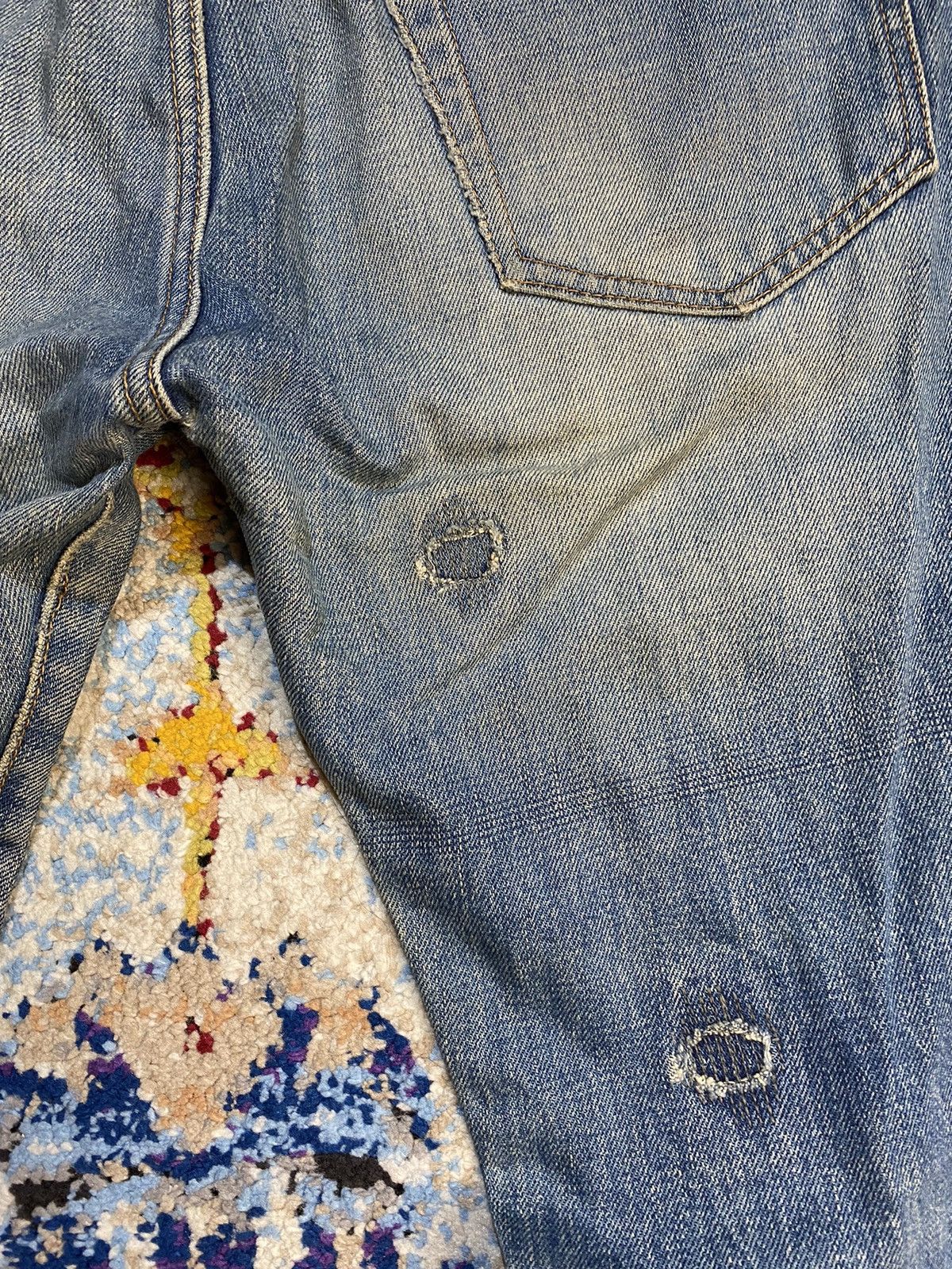 Paul Smith Selvedge Paul Smith Red Ear Japan Rework Patch Denim Jeans Size US 34 / EU 50 - 8 Thumbnail