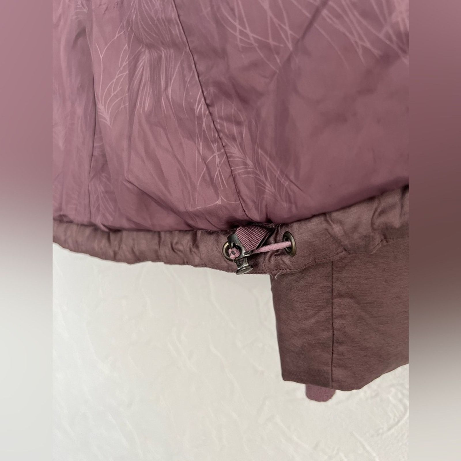 Eddie Bauer Eddie Bauer Premium Goose Down Quilted Jacket Fur Hood MAUVE Size XL / US 12-14 / IT 48-50 - 8 Thumbnail