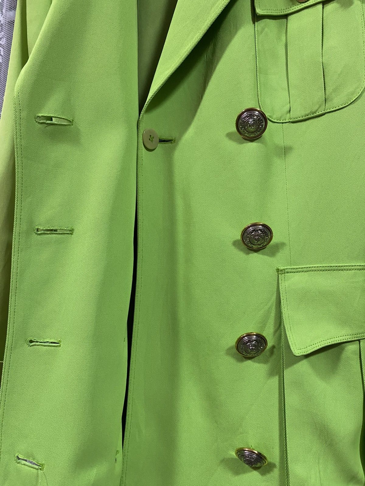 Versace Vintage 70s Gianni Versace Collection Double Breasted Jacket Size S / US 4 / IT 40 - 13 Thumbnail