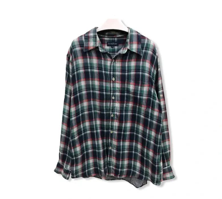 Vintage Vintage Kerry Kenny Plaid Tartan Flannel Shirt 👕 Size US L / EU 52-54 / 3 - 1 Thumbnail