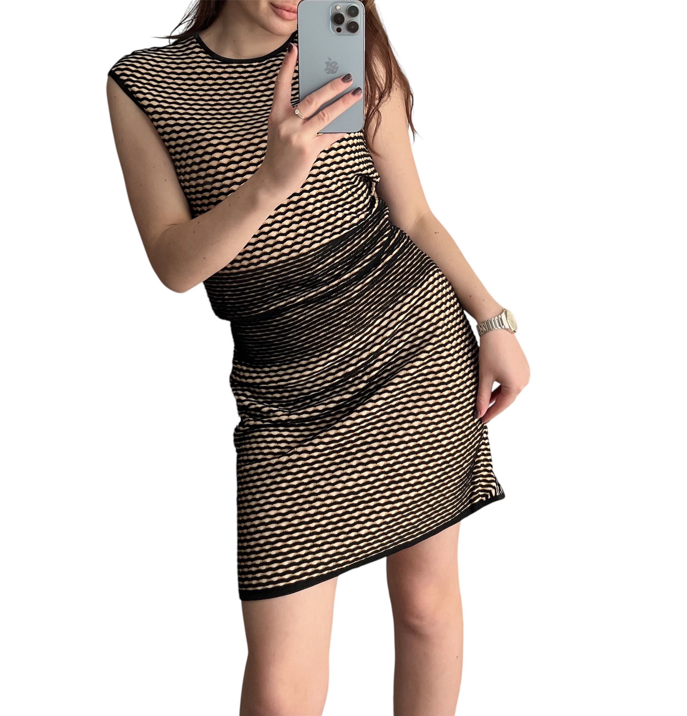 Alexander McQueen Alexander McQueen Mid Long Sleeveless Stretch Dress Size M / US 6-8 / IT 42-44 - 2 Thumbnail