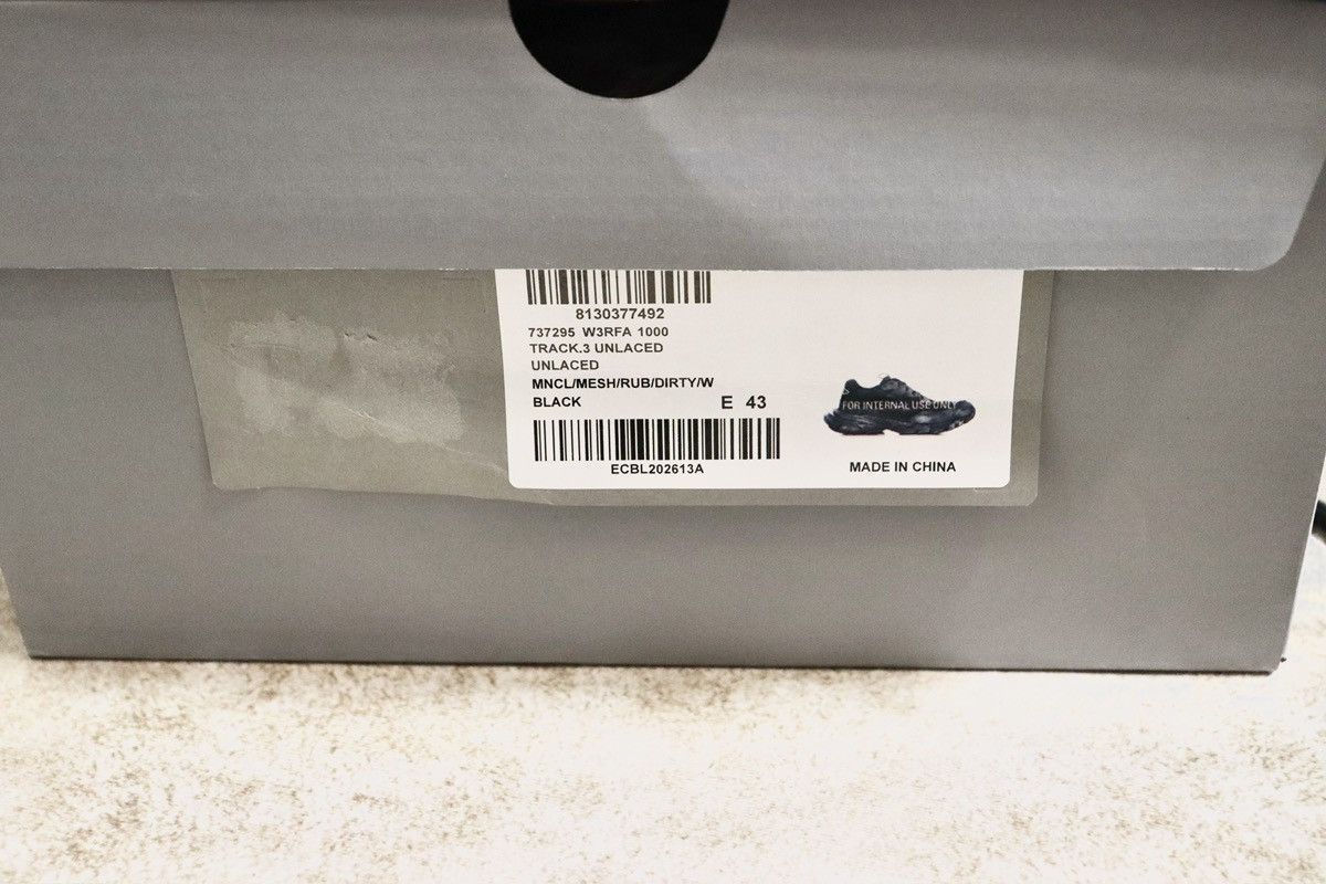 Balenciaga Balenciaga Track 3.0 Unlaced ，us10 Size US 10 / EU 43 - 12 Thumbnail