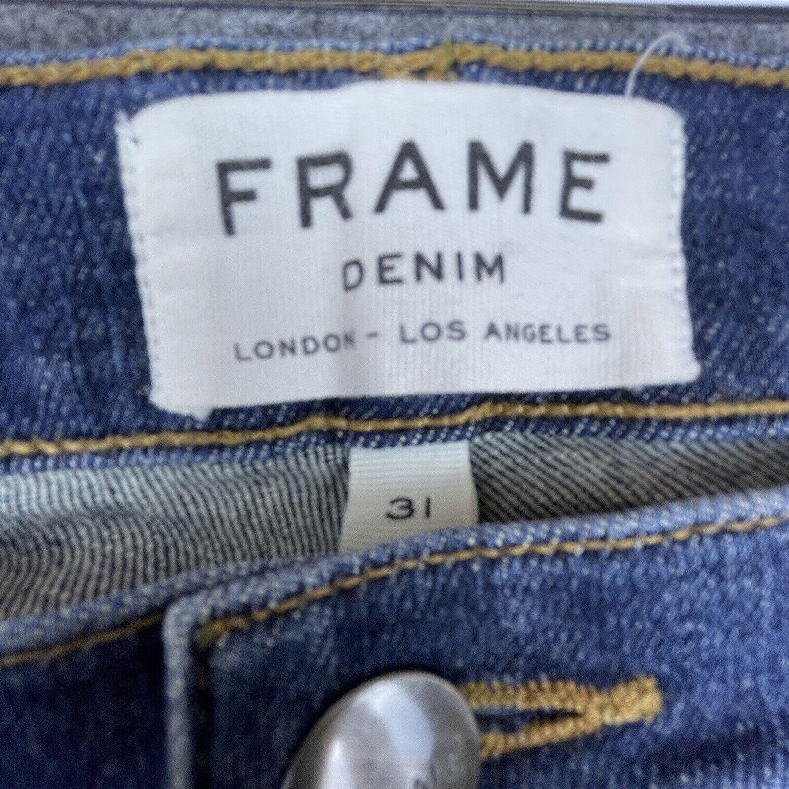 Frame Frame Denim Jeans Mens 31 L'Homme Skinny Slim Straight Size US 31 - 5 Thumbnail