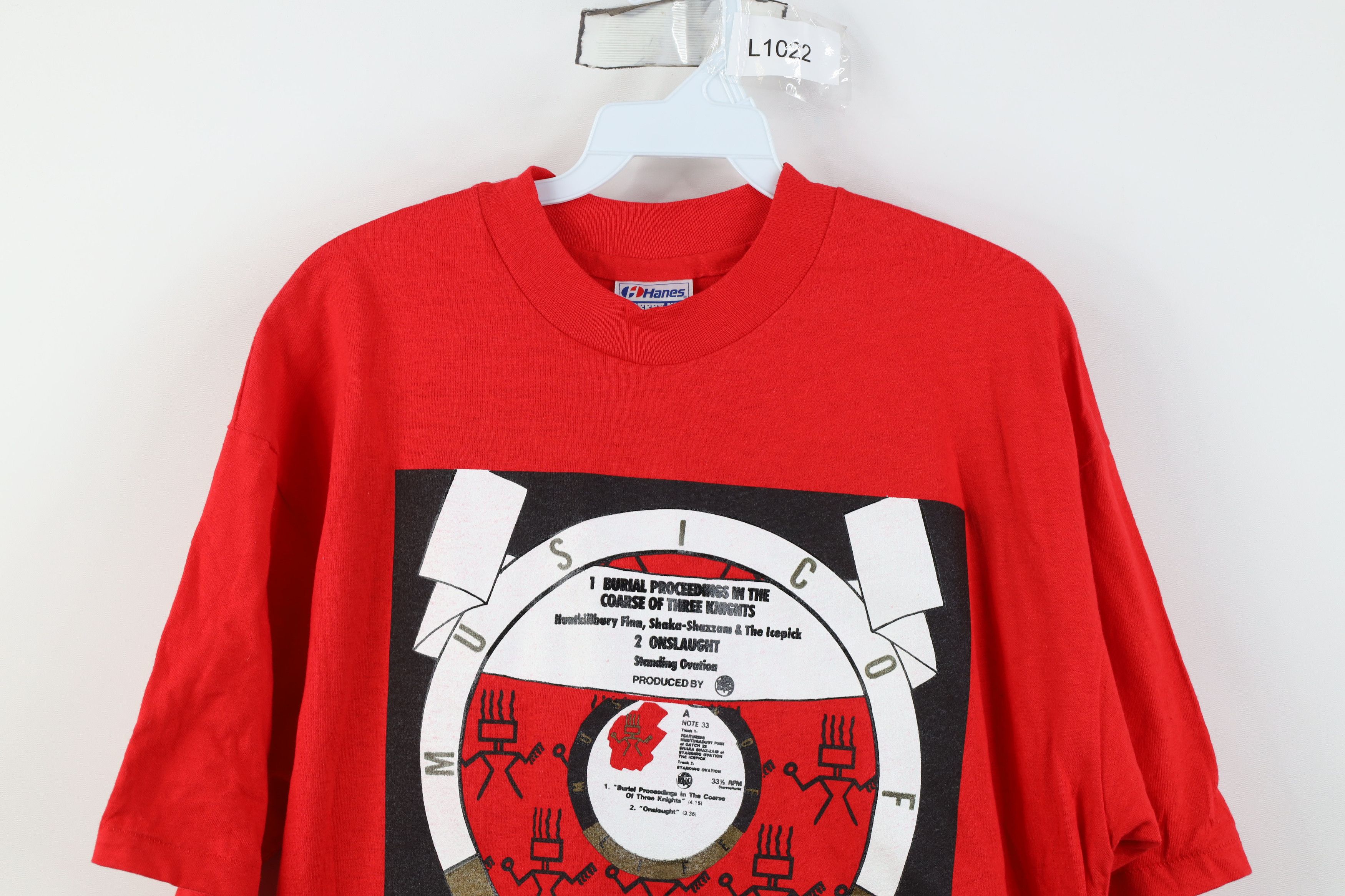Vintage Vintage 90s Standing Ovation British Hip Hop T-Shirt USA Size US XL / EU 56 / 4 - 2 Thumbnail