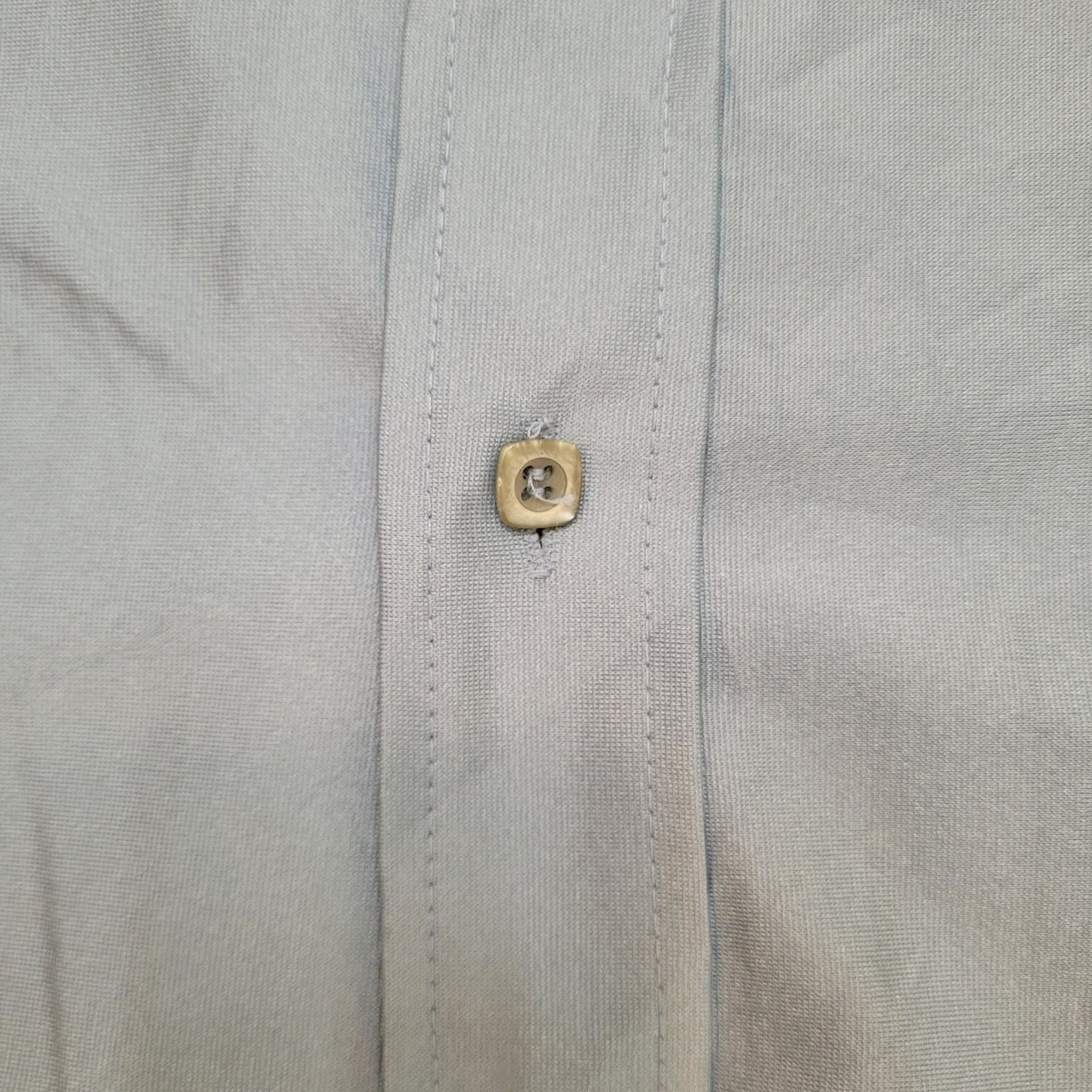 Van Heusen VTG 70s Van-Heusen Dagger Collar Nylon Button Shirt M Qiana Size US M / EU 48-50 / 2 - 3 Thumbnail