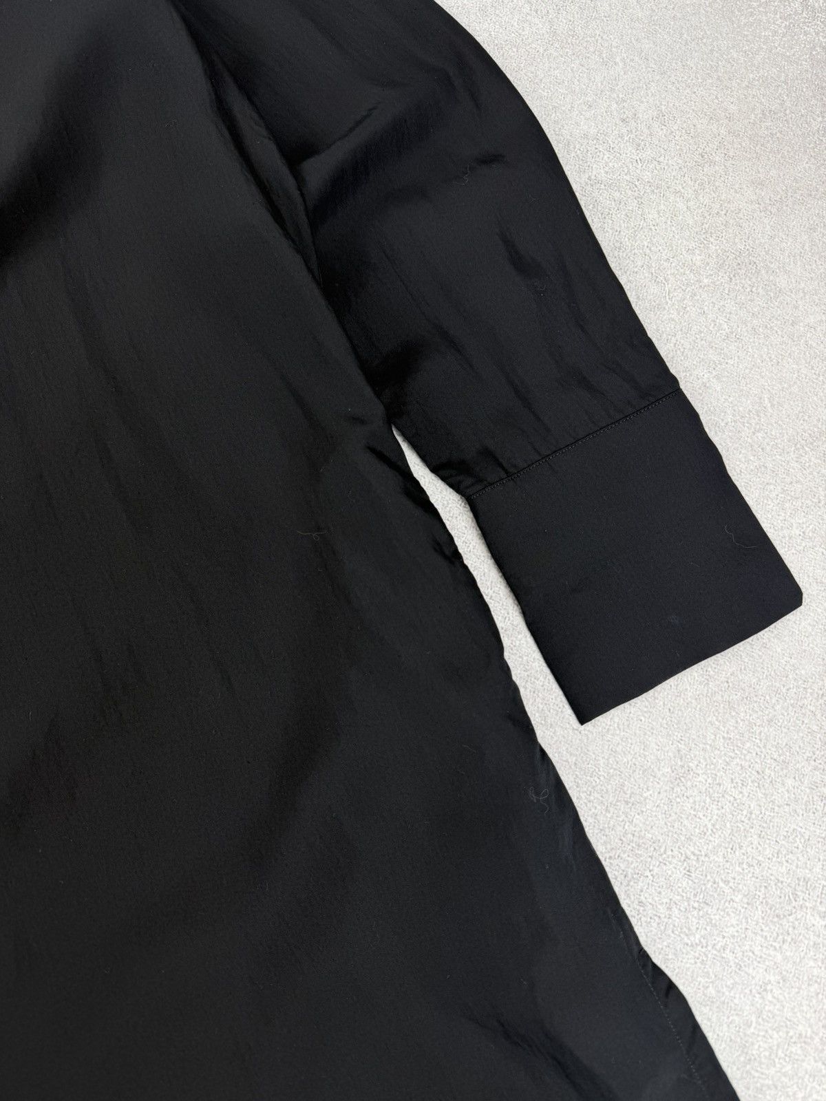 Barena Barena Venezia Black Long Shirt Size 46 Oversized Fit Size US S / EU 44-46 / 1 - 2 Thumbnail