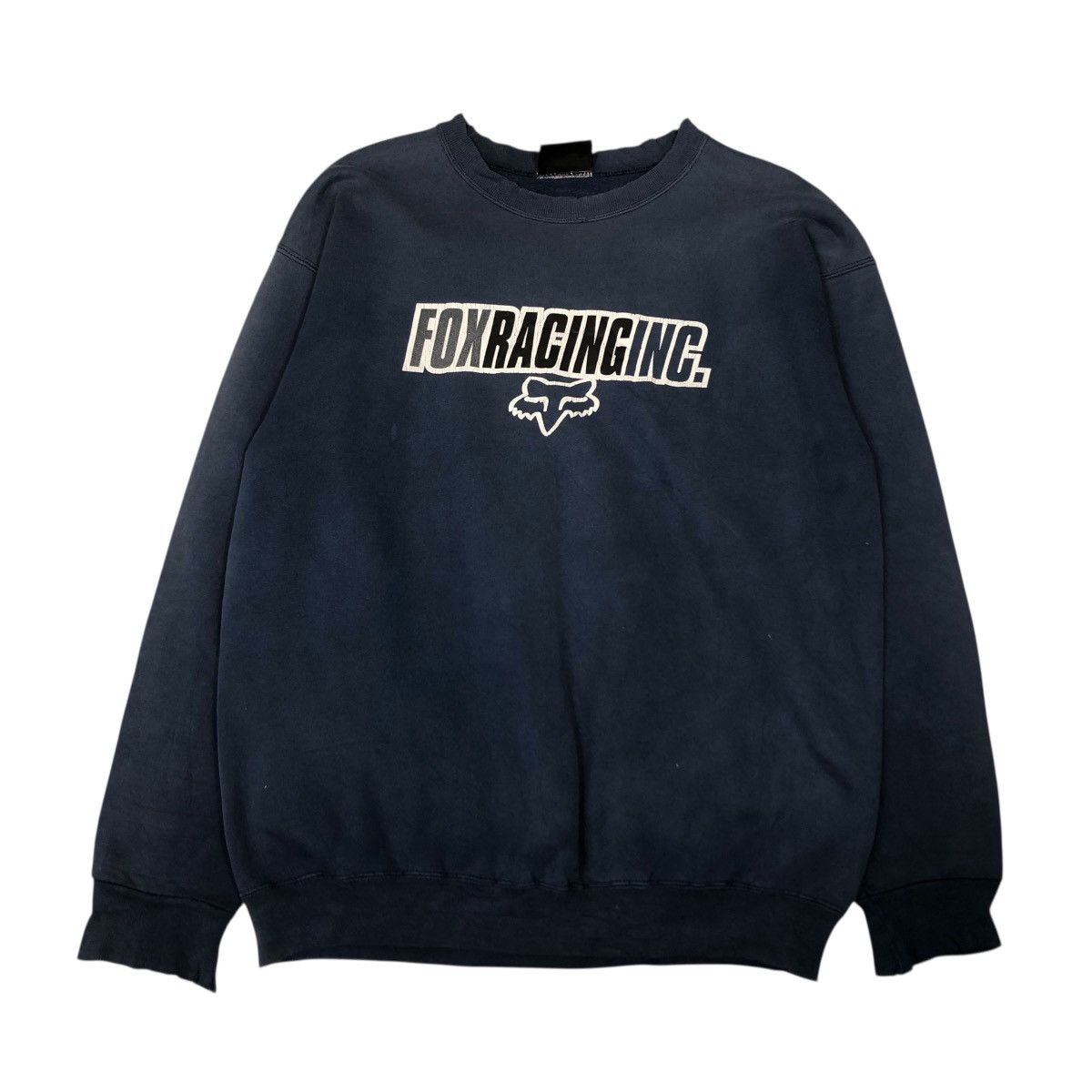 Fox Racing 📌Vintage Sweatshirt Fox Racing Big Logo Size US M / EU 48-50 / 2 - 1 Thumbnail