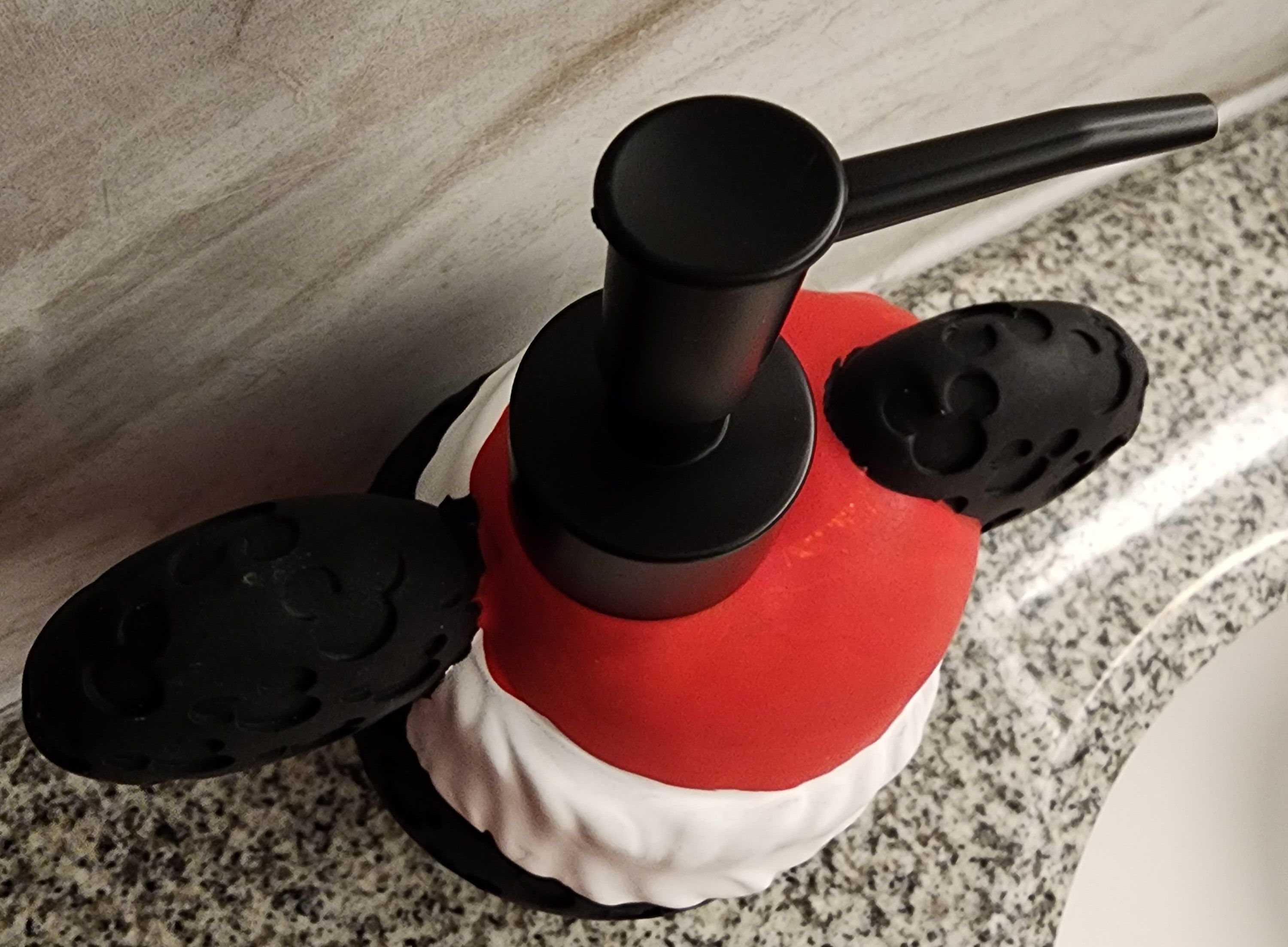 Disney MICKEY MOUSE 7in Santa Holiday Christmas Soap Dispenser Size ONE SIZE - 5 Thumbnail