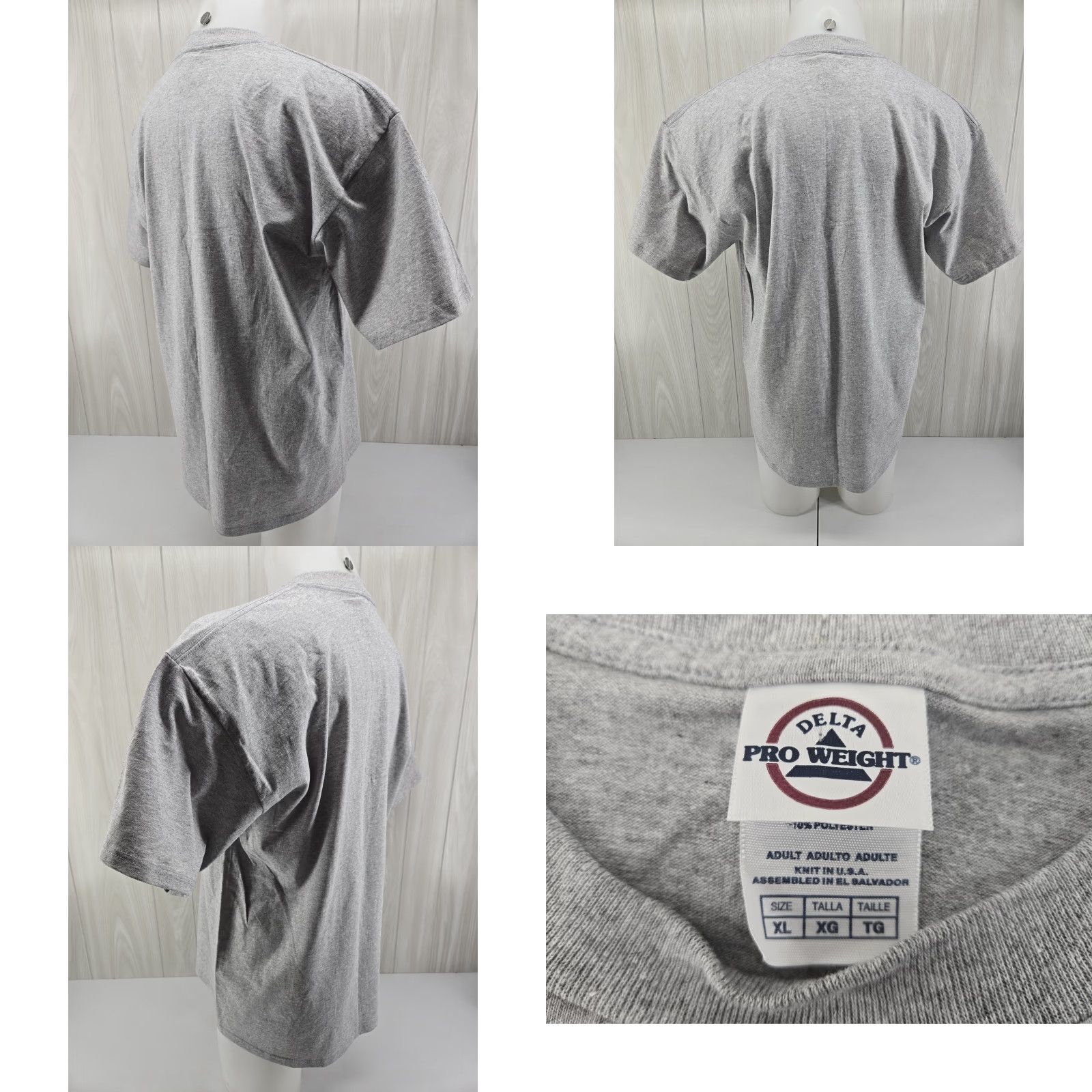 Delta VINTAGE Delta Kennedy Space Center Print Graphic Gray T Shirt XL Men Crew Neck Short Sleeve Size US XL / EU 56 / 4 - 8 Thumbnail