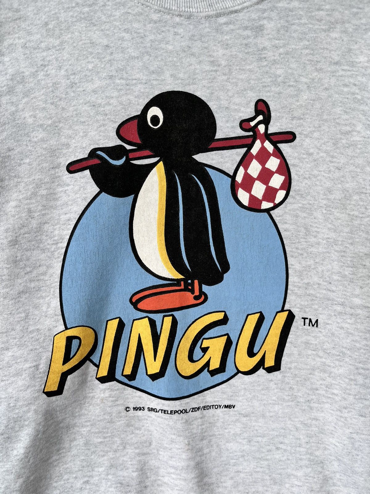Vintage Vintage 1993 Pingu Sweatshirt Size US M / EU 48-50 / 2 - 3 Thumbnail