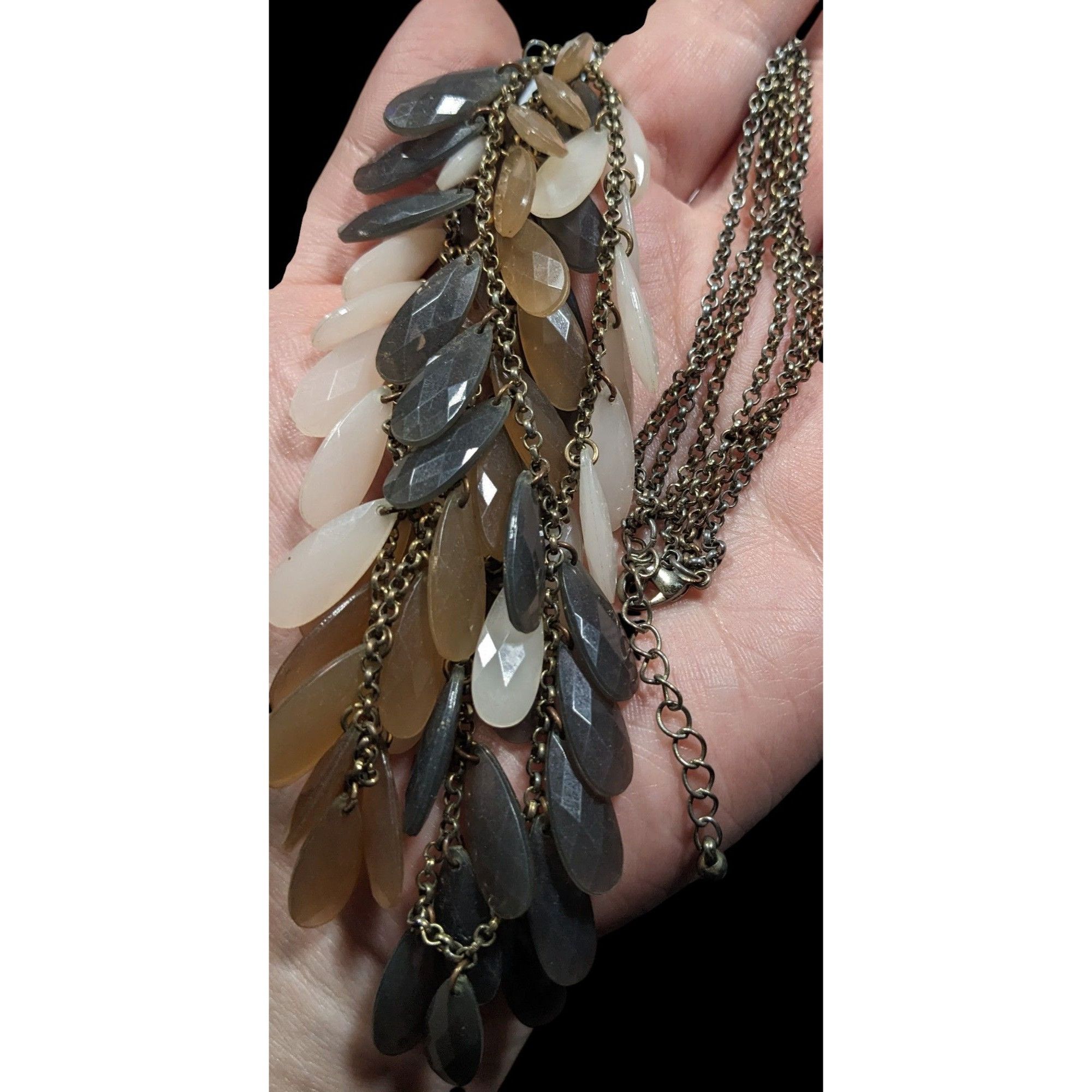 Other Earth Tone Nostalgic Multilayer Fringe Necklace Size ONE SIZE - 3 Thumbnail