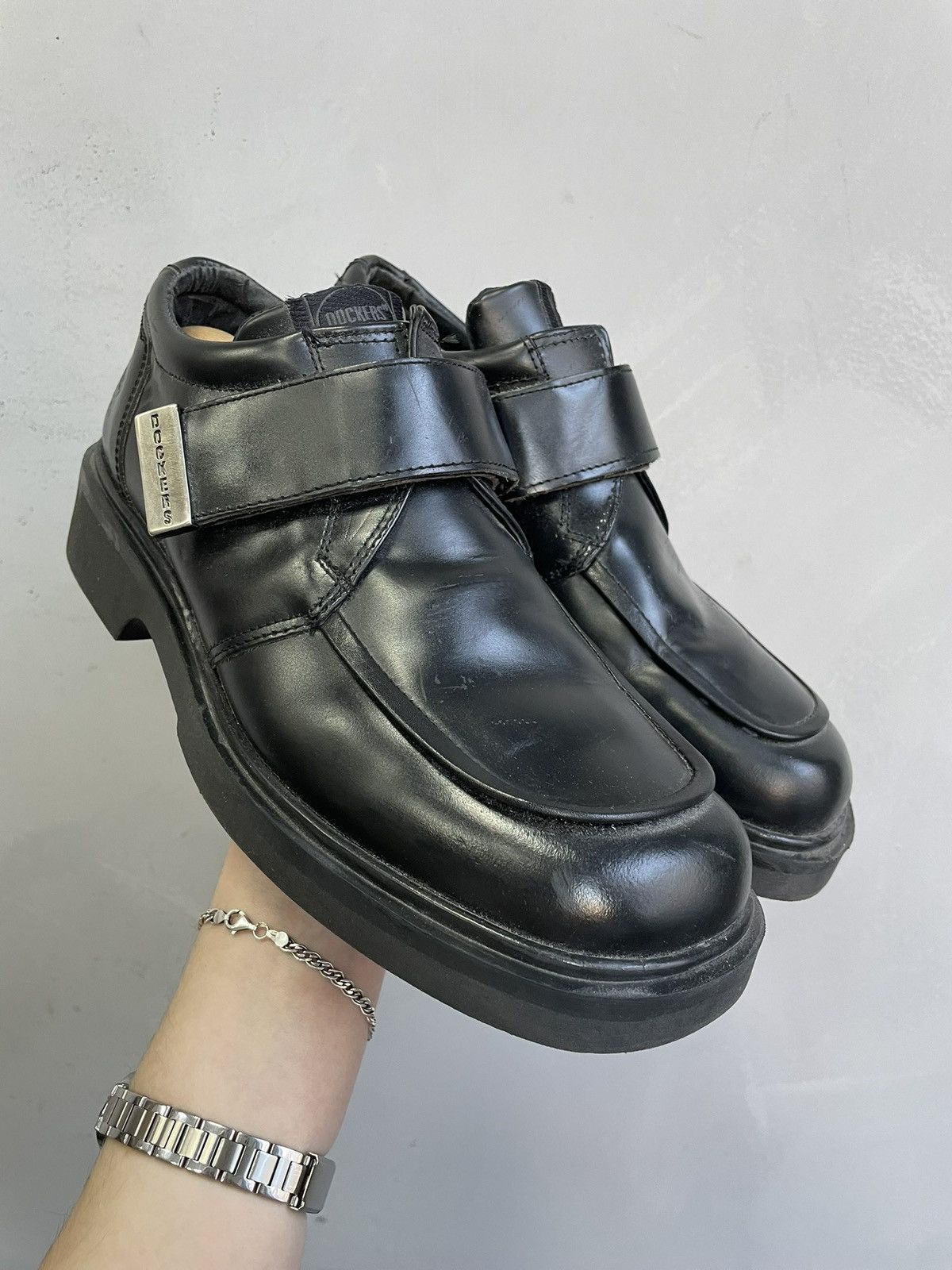 New Rock ローカットブーツ 90s 希少 opium New Rock × Vintage New rock low platform shoes boots beige brown