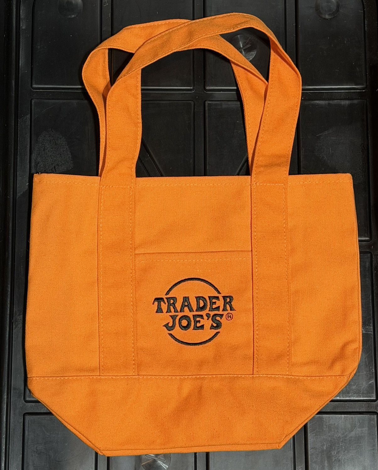 Other Trader Joes Mini Tote Bag Orange Size ONE SIZE - 2 Thumbnail