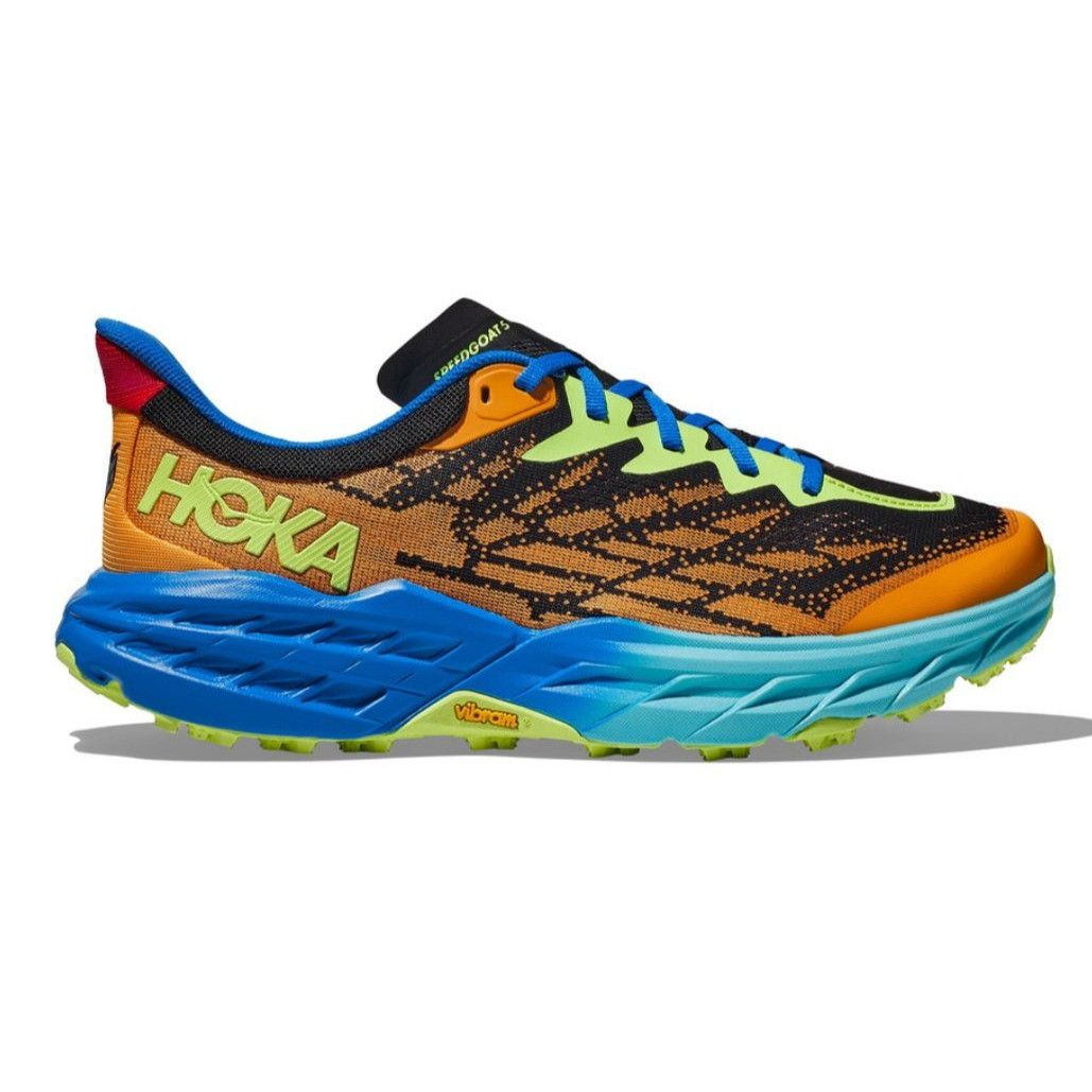 Hoka Hoka Men's Speedgoat 5 Solar Flare Running Shoes - Size 8D Size US 8 / EU 41 - 1 Thumbnail