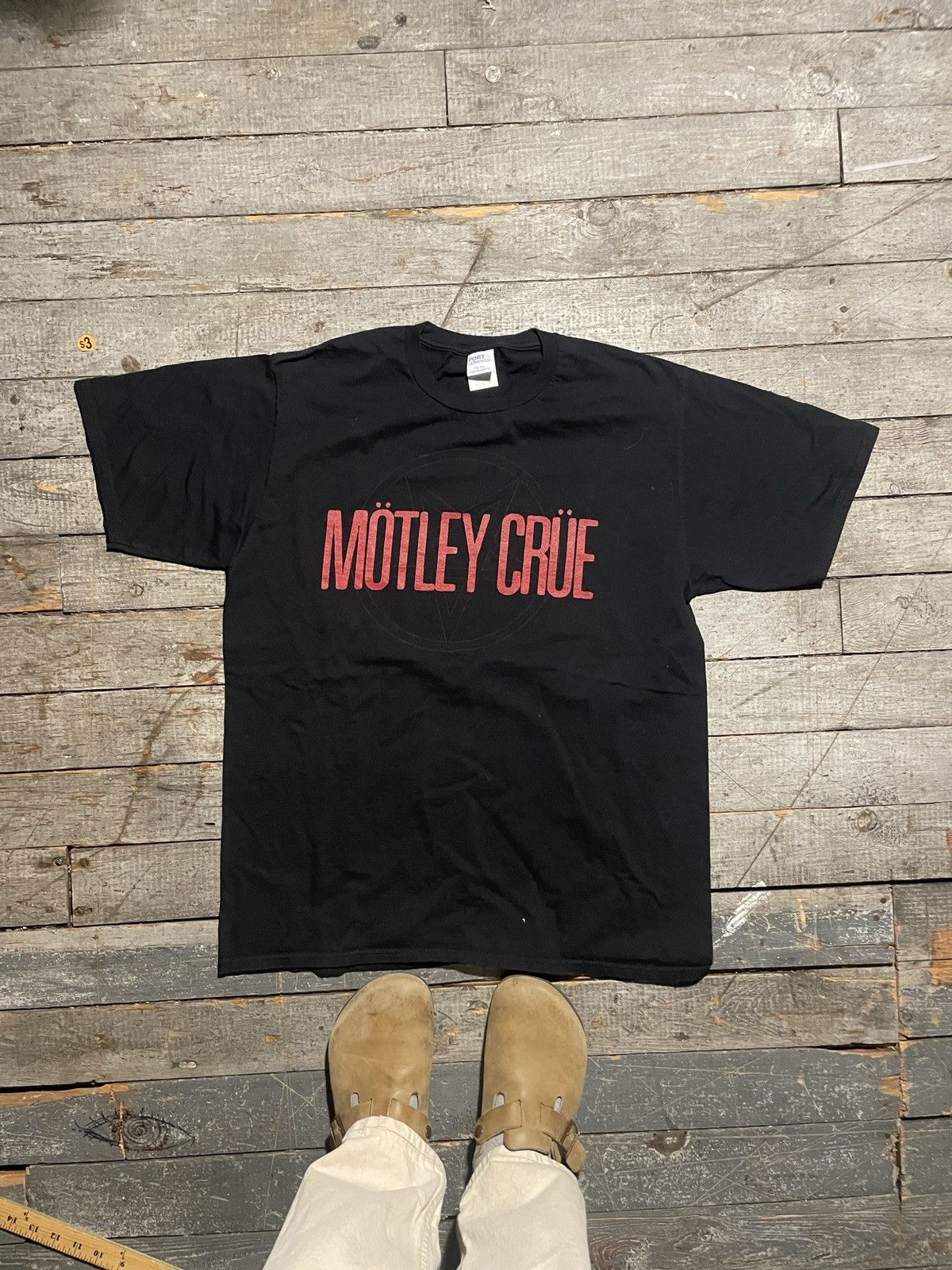 Band Tees × Vintage Y2K Motley Crue Band T Shirt Size US L / EU 52-54 / 3 - 1 Thumbnail