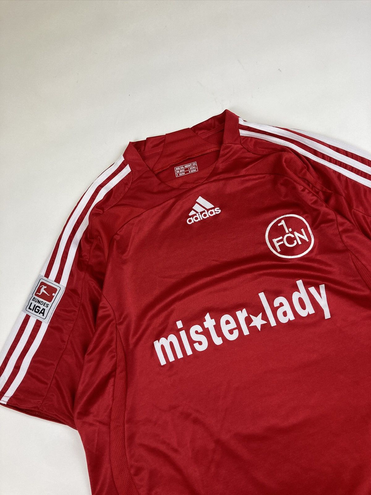 Adidas × Vintage 2007/2008 Adidas Nurnberg home jersey Size US XXL / EU 58 / 5 - 1 Thumbnail