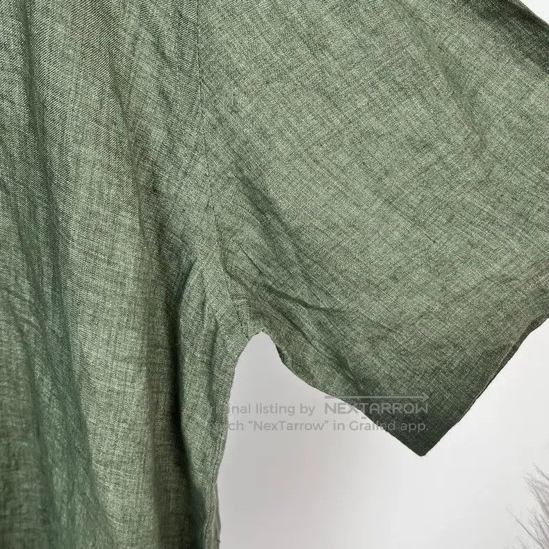 Loro Piana Loro Piana Green shirt Size US L / EU 52-54 / 3 - 4 Thumbnail